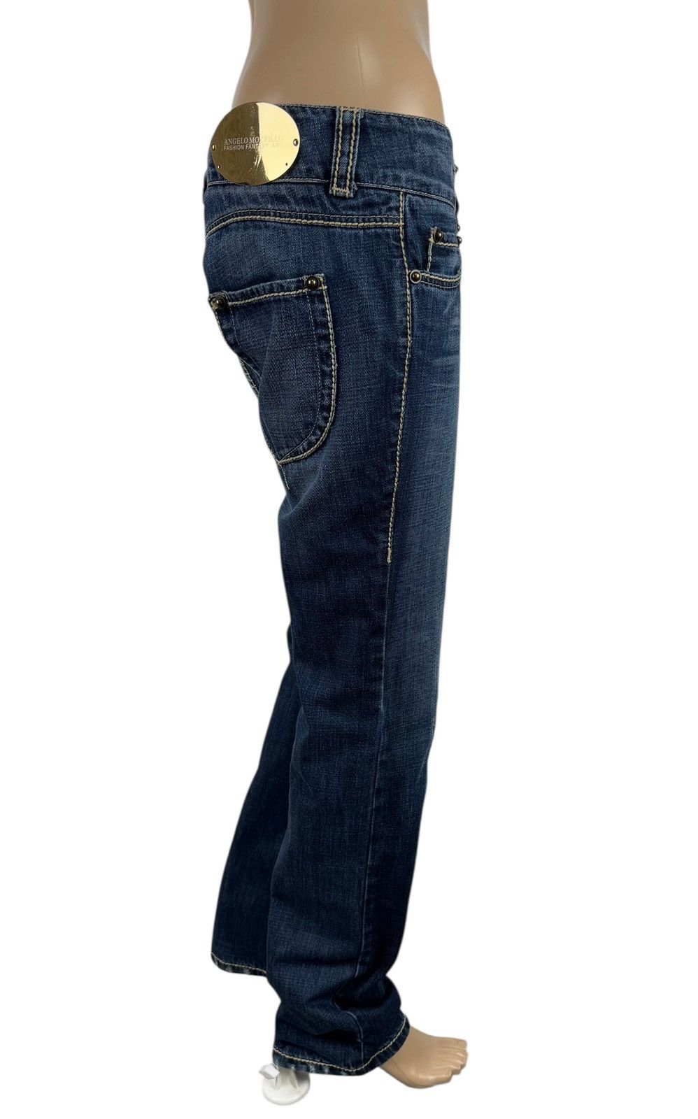 Other Angelo Mozzillo Fashion Fantasy Art Denim Jeans Vintage 42 Size 28" / US 6 / IT 42 - 4 Thumbnail