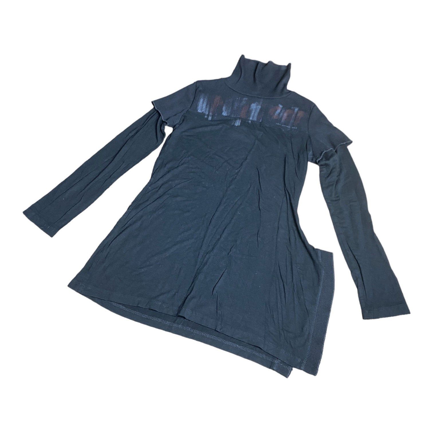 Cop Copine The Cop Copine Neutral Ribbed Longsleeve Top Size ONE SIZE - 2 Thumbnail