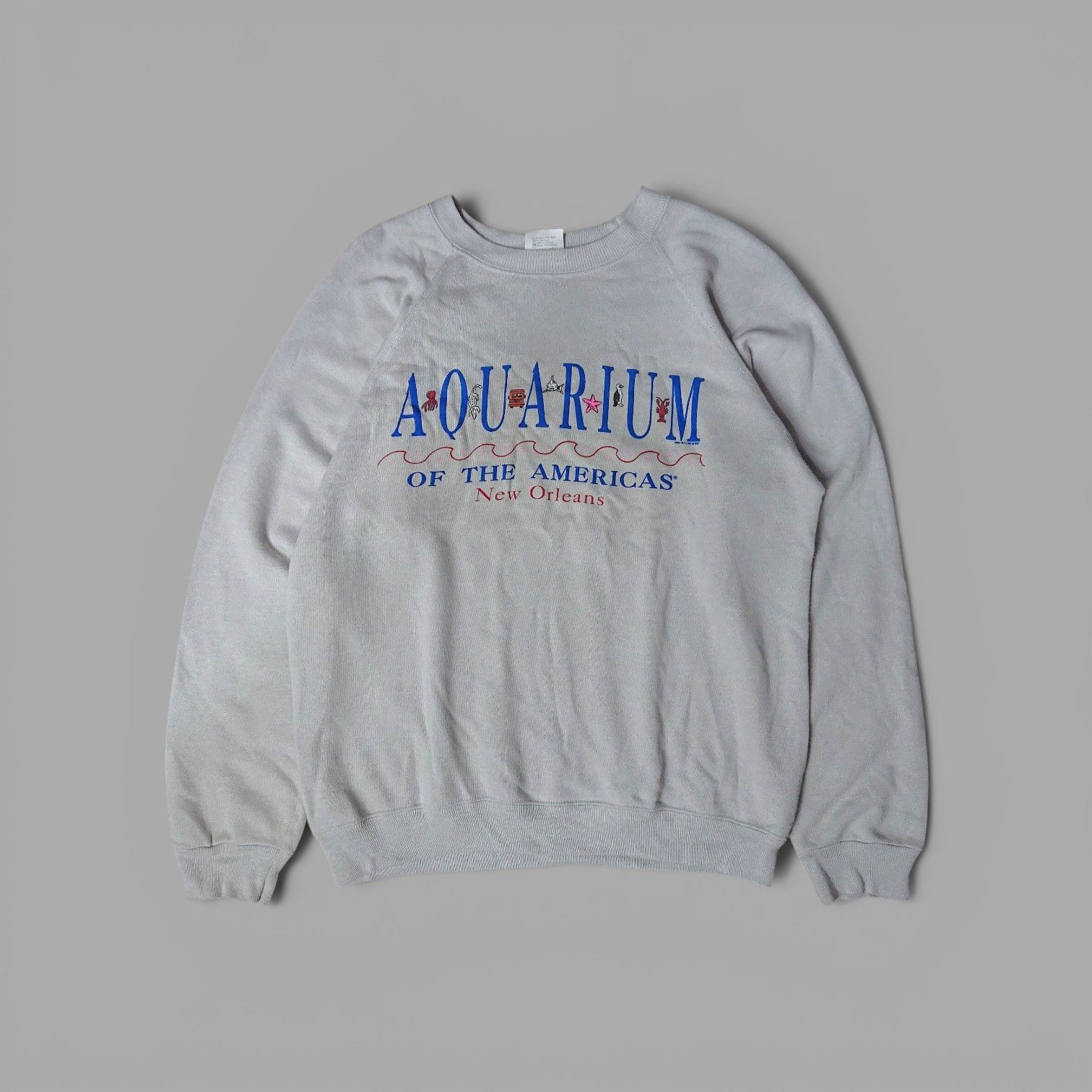 Hanes Vintage Hanes Aquarium of the Americas Build up Size US M / EU 48-50 / 2 - 1 Thumbnail