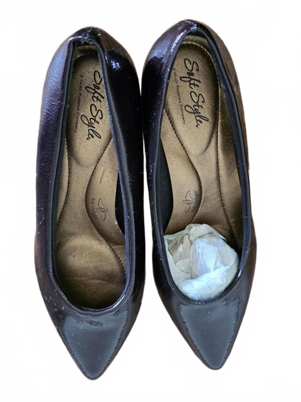 Other Soft Style Womens Pointed Toe Low Heel Burgandy Pumps Size 7 Size US 7 / IT 37 - 3 Thumbnail