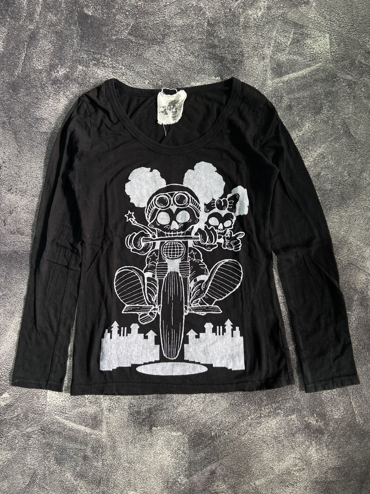 20471120 × If Six Was Nine × Japanese Brand Skull Motoride Ifsixwasnine Longsleeve Size US M / EU 48-50 / 2 - 1 Thumbnail