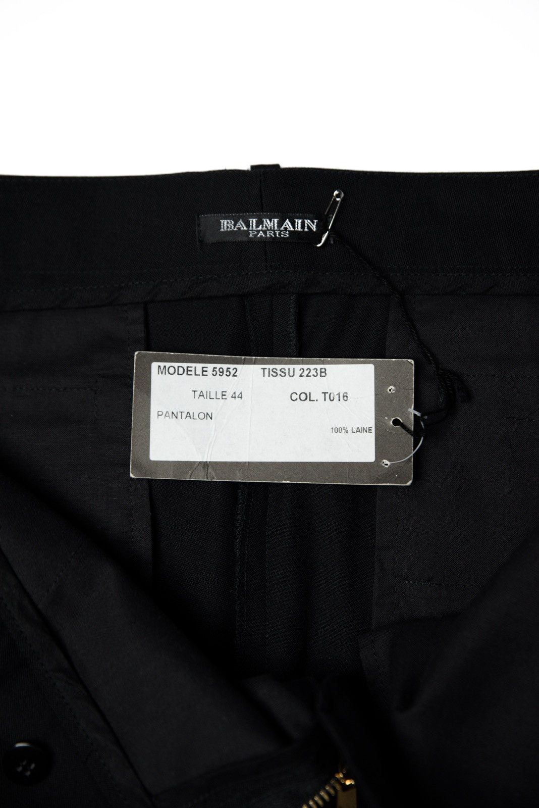 Balmain Balmain FW10 Runway Tuxedo Stripe Wool Flared Trousers Size US 32 / EU 48 - 6 Thumbnail