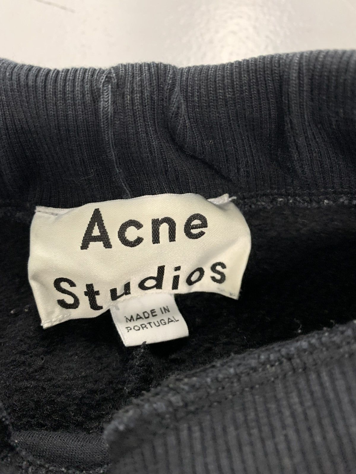 Acne Studios Acne Studios Weld Fleece PUW14 Black Sweatpants Size 25" / US 0 / IT 36 - 3 Thumbnail