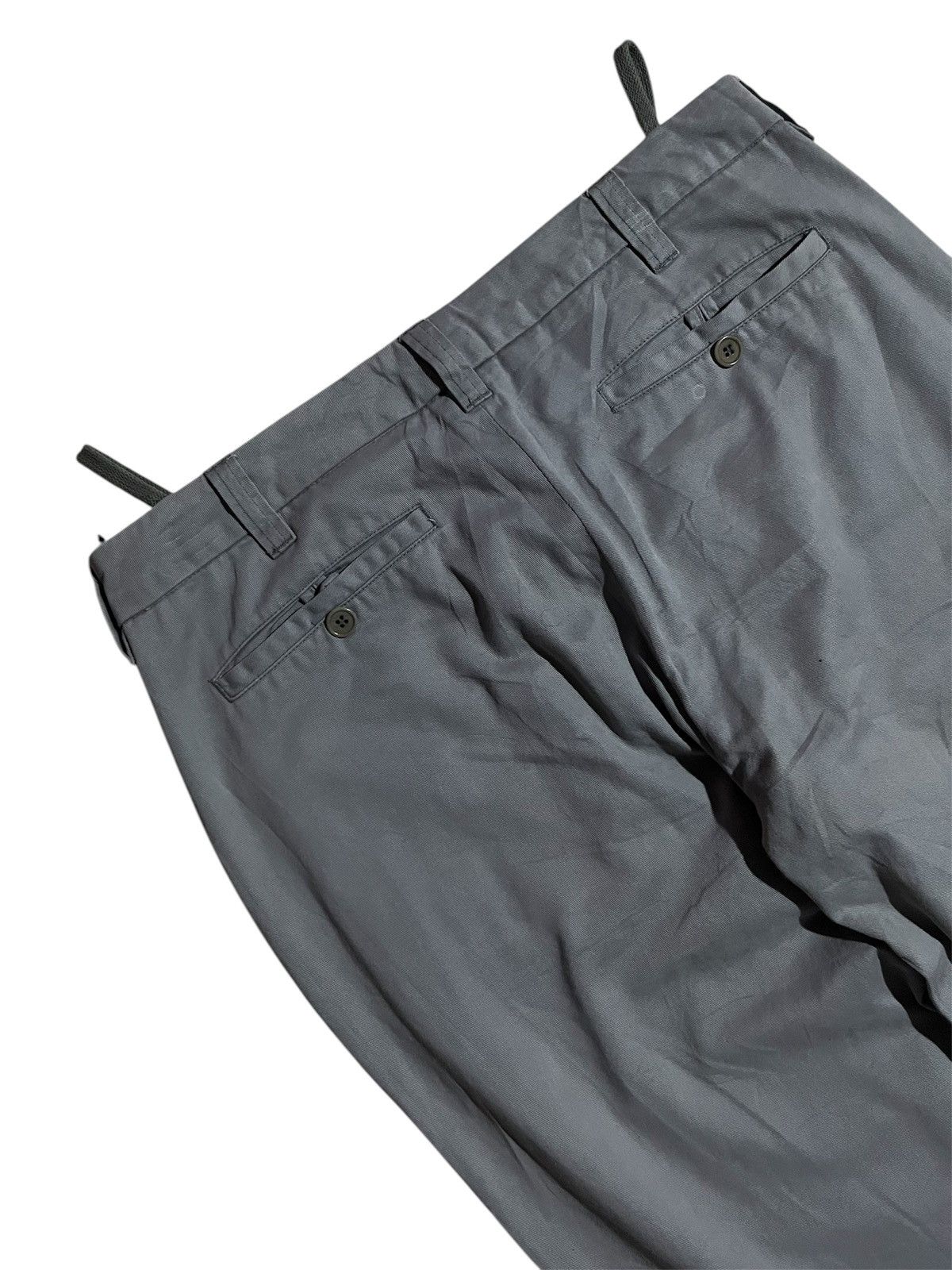 Helmut Lang Helmut lang vintage trousers casual pants bondage grey Size US 42 / EU 58 - 6 Thumbnail