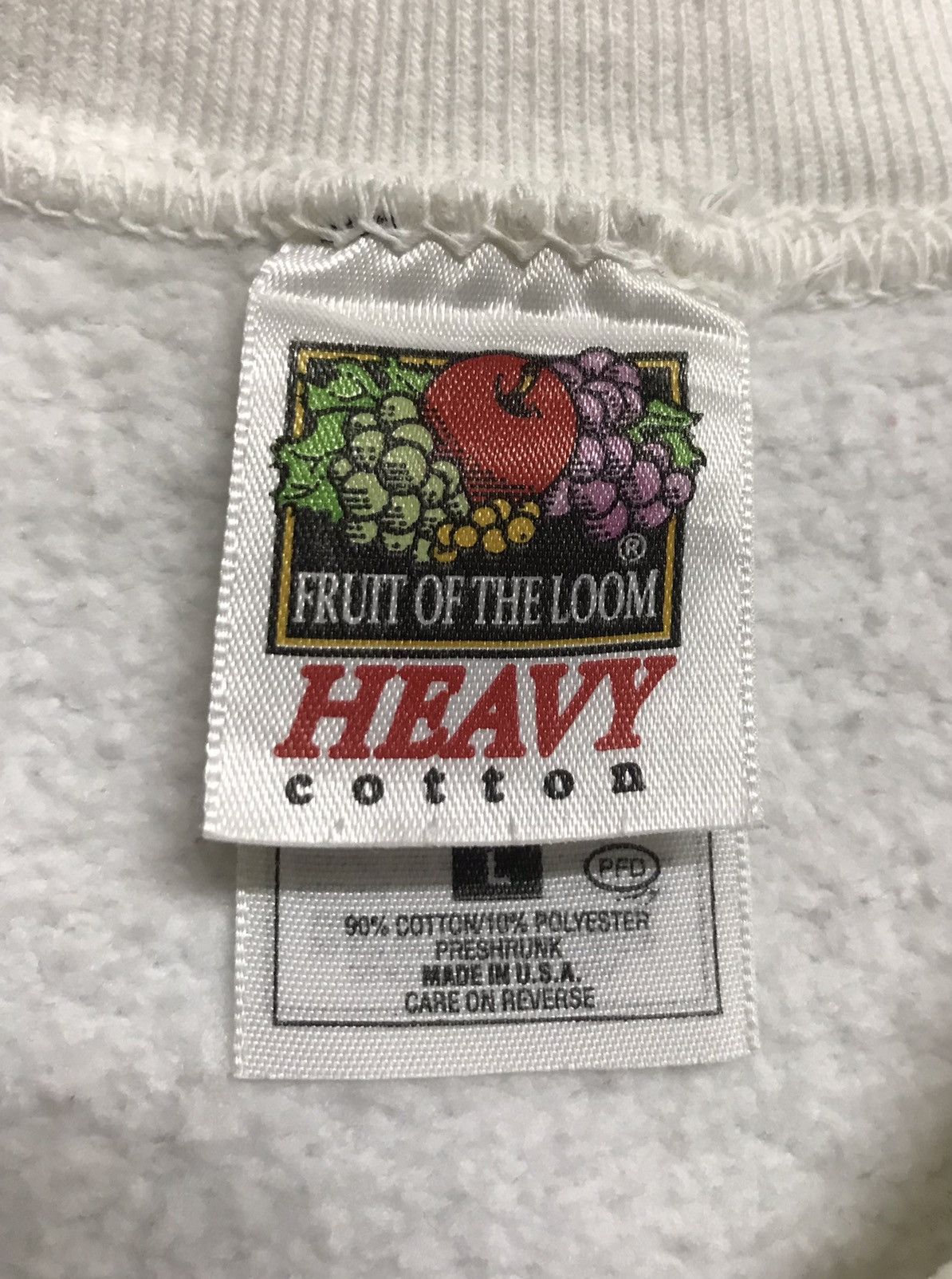 Fruit Of The Loom × Vintage Vintage Art Season Winter Sweatshirt Size US L / EU 52-54 / 3 - 5 Thumbnail
