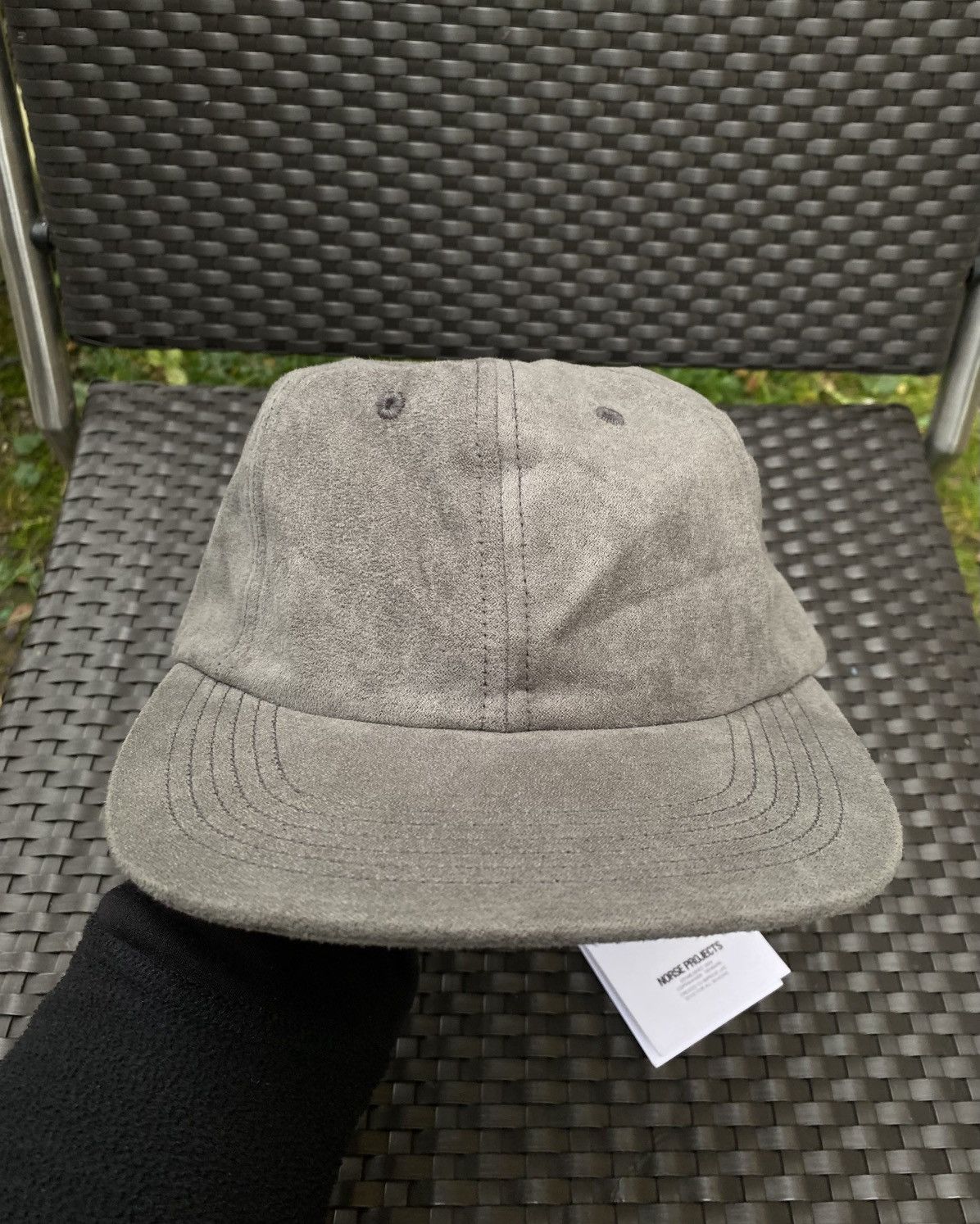Norse Projects Norse Projects Light Faux Suede Flat Cap Hat Size ONE SIZE - 1 Thumbnail