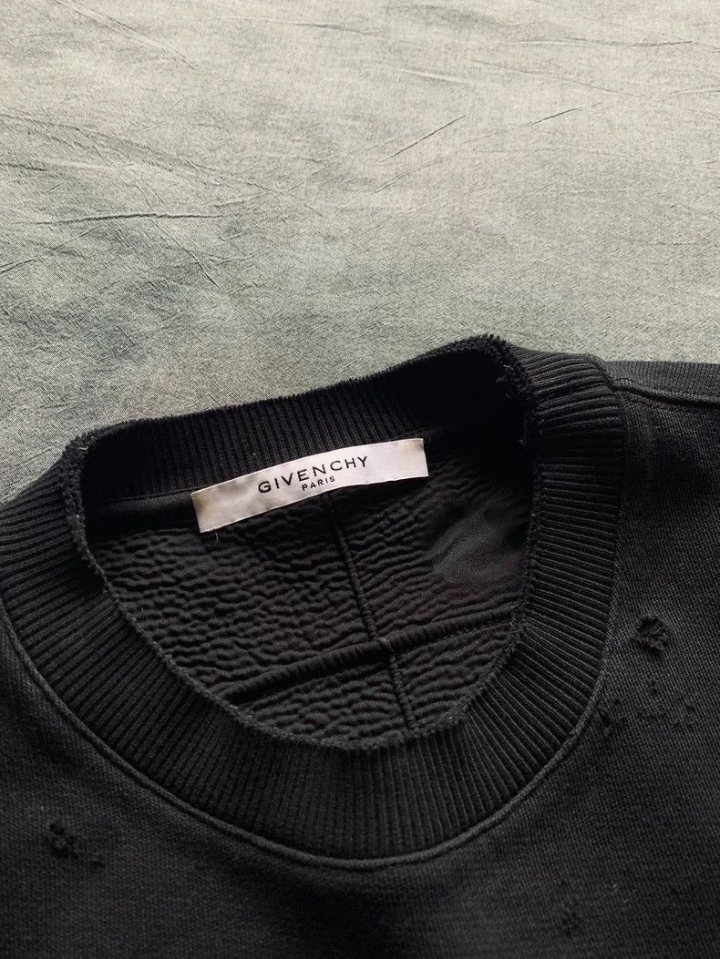 Givenchy Givenchy Double-layer ripped sweatshirt Size US M / EU 48-50 / 2 - 5 Thumbnail