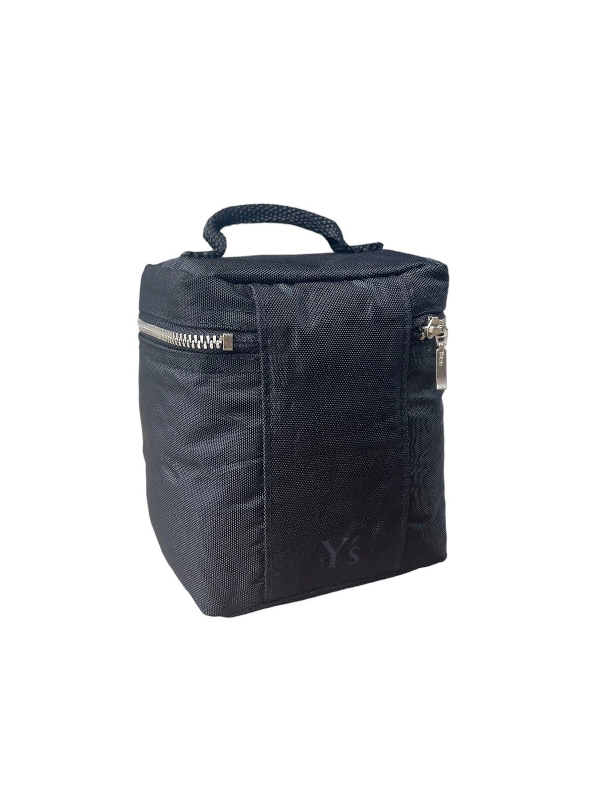 image of Y’S Mini Box Utilities Toiliteries Bag in Black, Men's