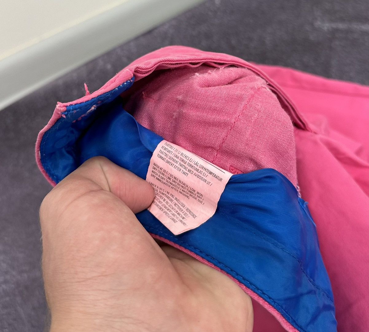Acne Studios Vintage Acne Studios Designer Joy Strong Pink Opium Pants Size US 30 / EU 46 - 11 Thumbnail