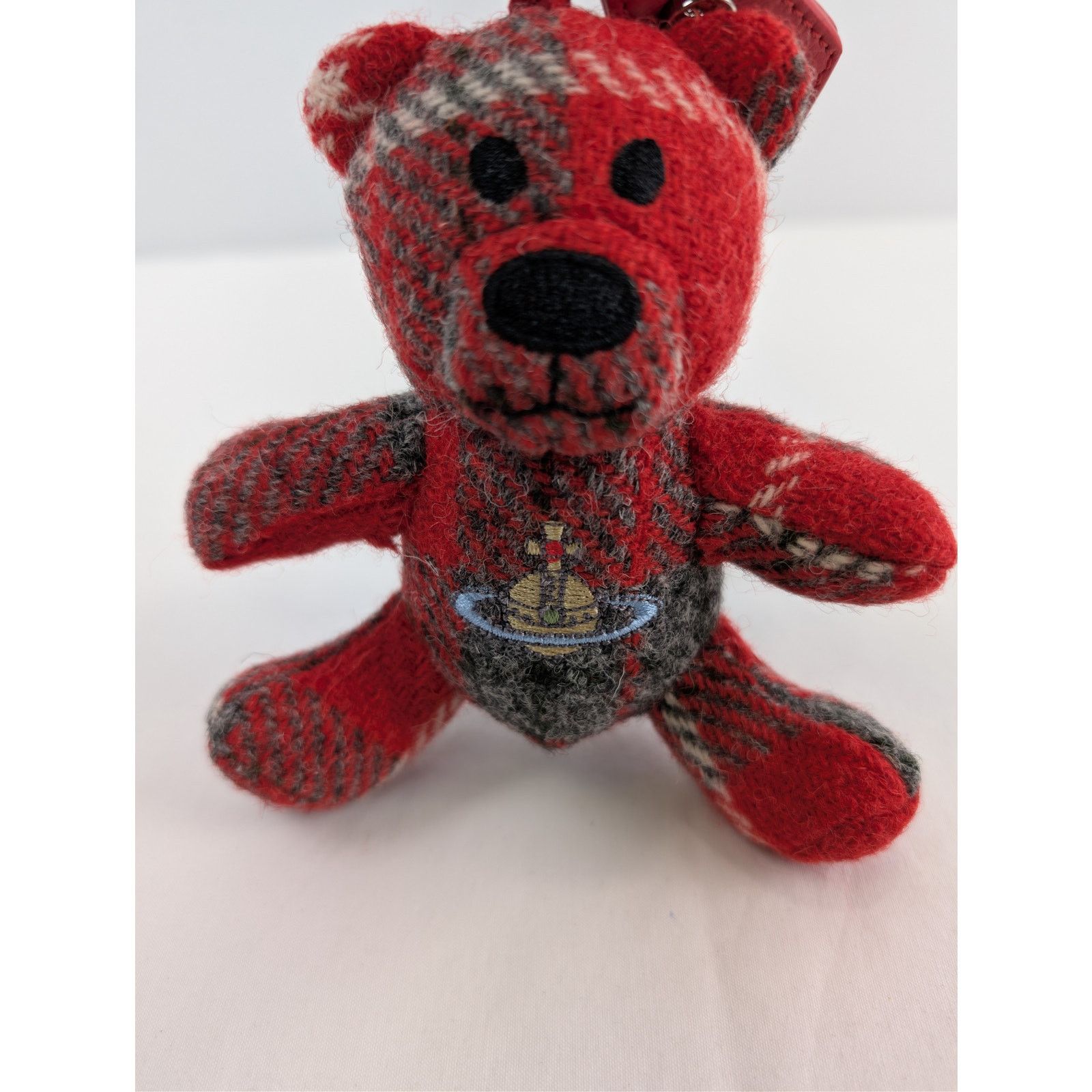 Vivienne Westwood o1rshd1 Size: OS / Teddy Bear Keyring / Bag Charm in Red Size ONE SIZE - 8 Thumbnail