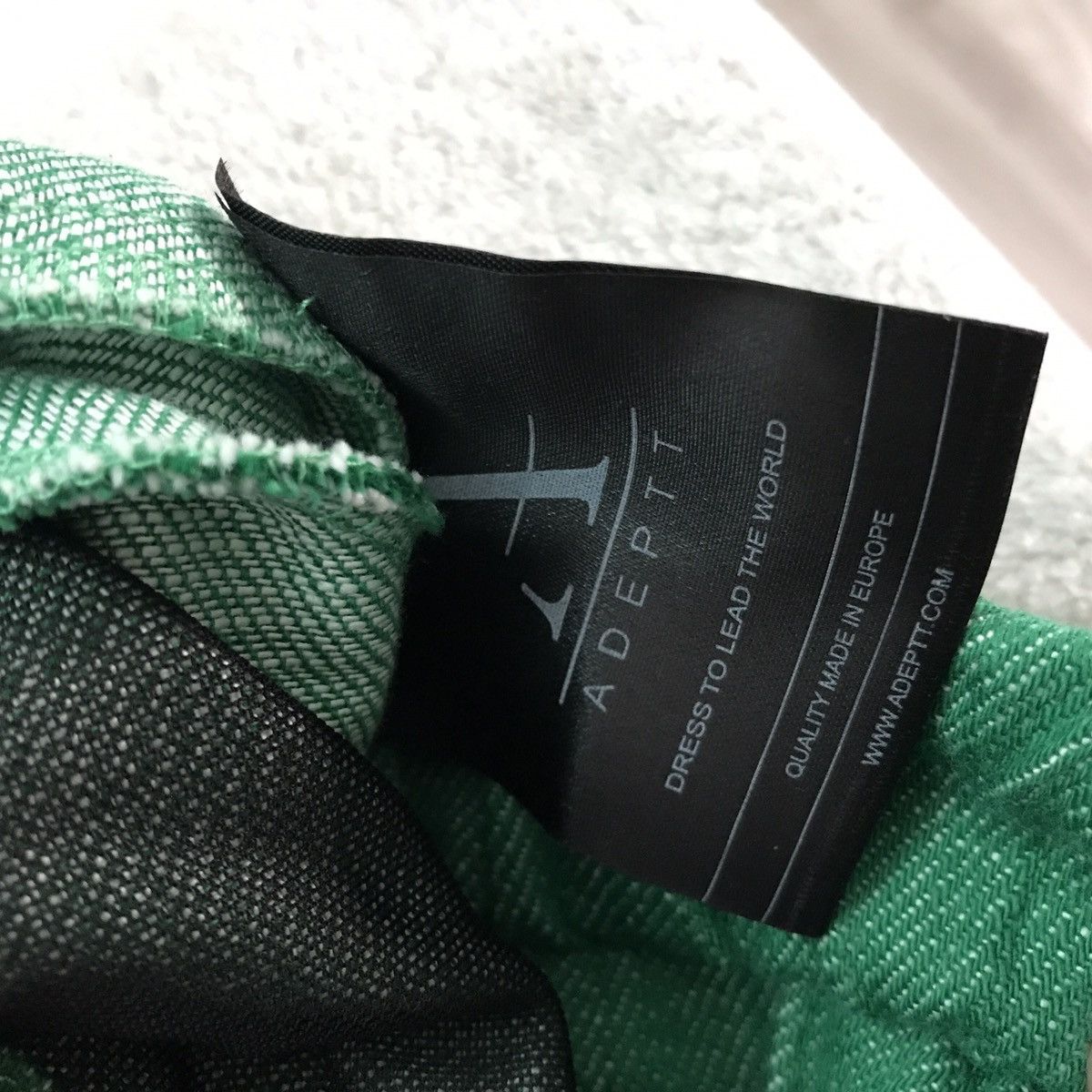 ADPT Adeptt Drop Crotch Green Womens Pants Size 27" / US 4 / IT 40 - 11 Thumbnail