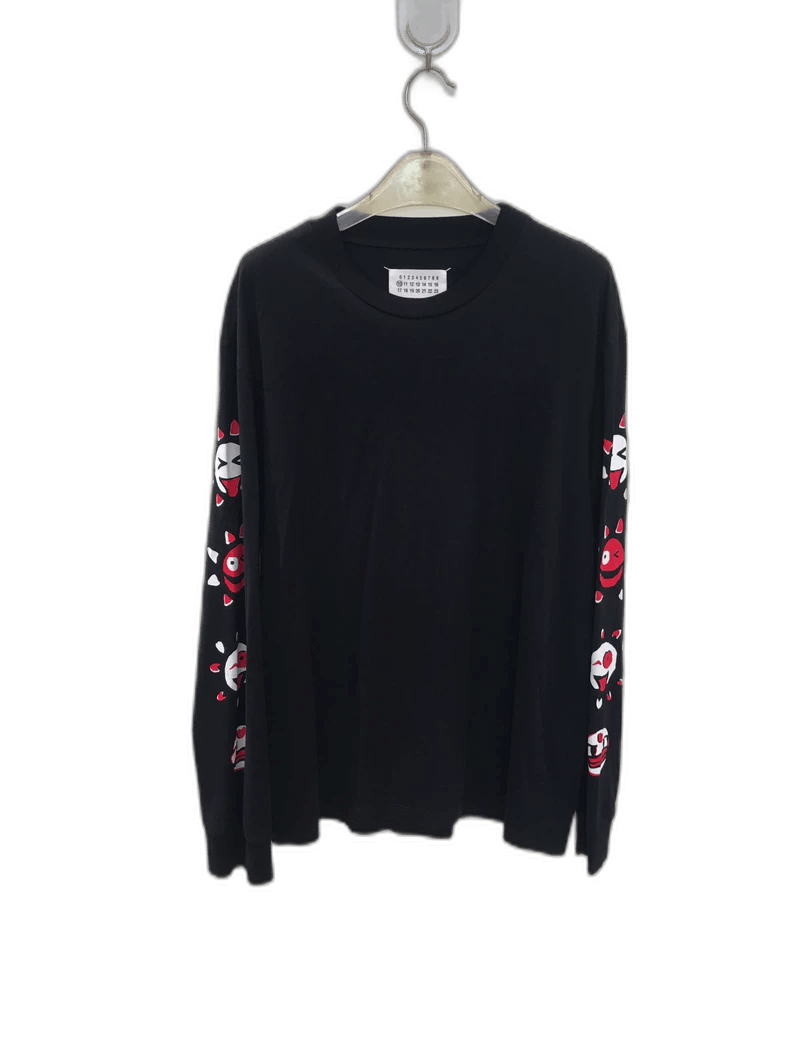 Maison Margiela maison margiela long sleeve graphic t-shirt Size US L / EU 52-54 / 3 - 1 Thumbnail
