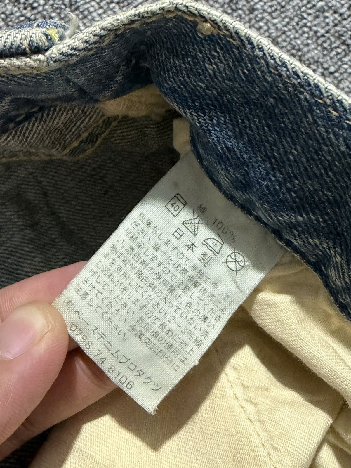 Orslow vintage orslow 105 selvedge denim Size US 33 - 9 Thumbnail