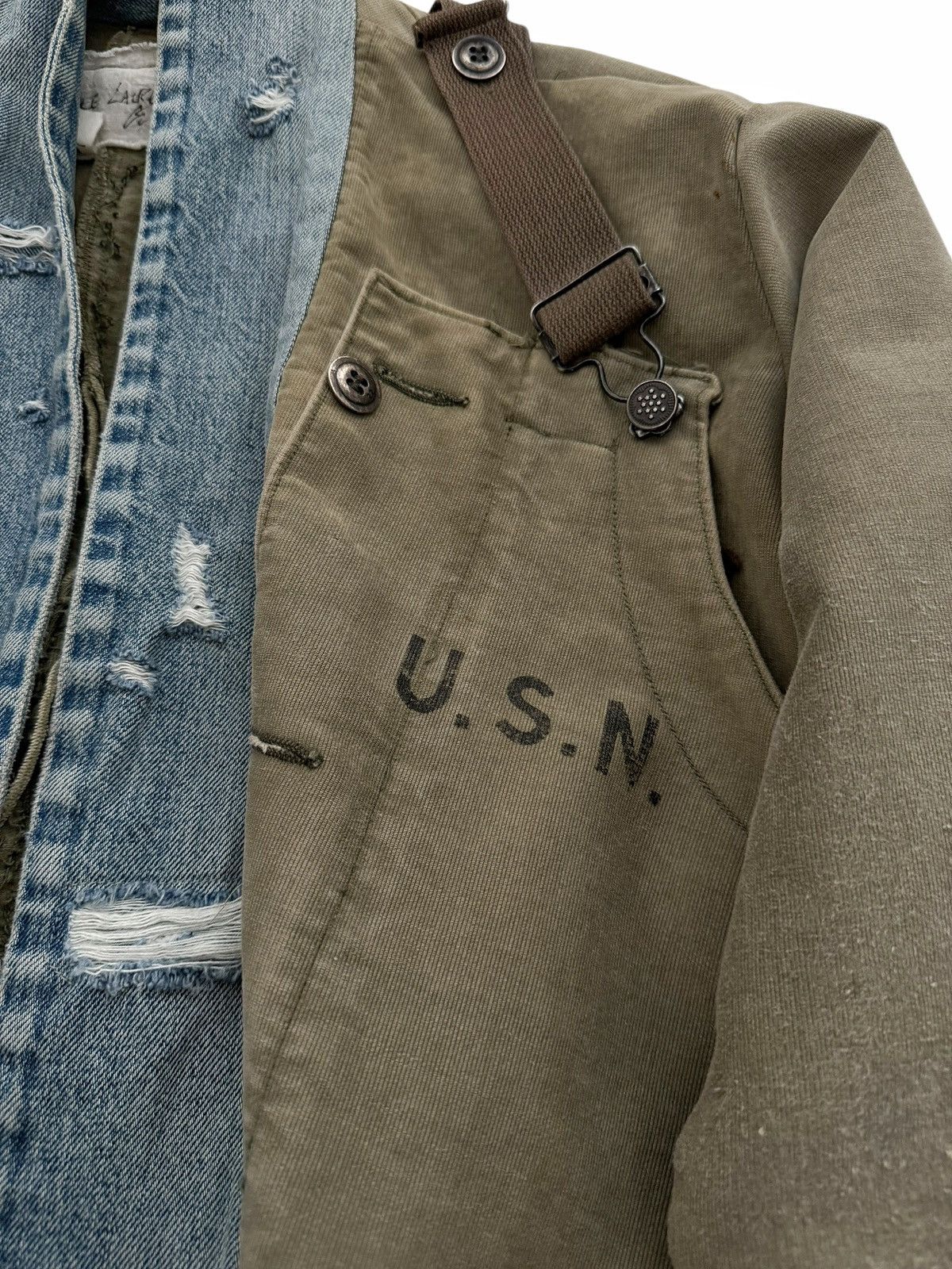 Greg Lauren Archive WW2 Suspender Duffle GL1 Kimono Size US M / EU 48-50 / 2 - 3 Thumbnail