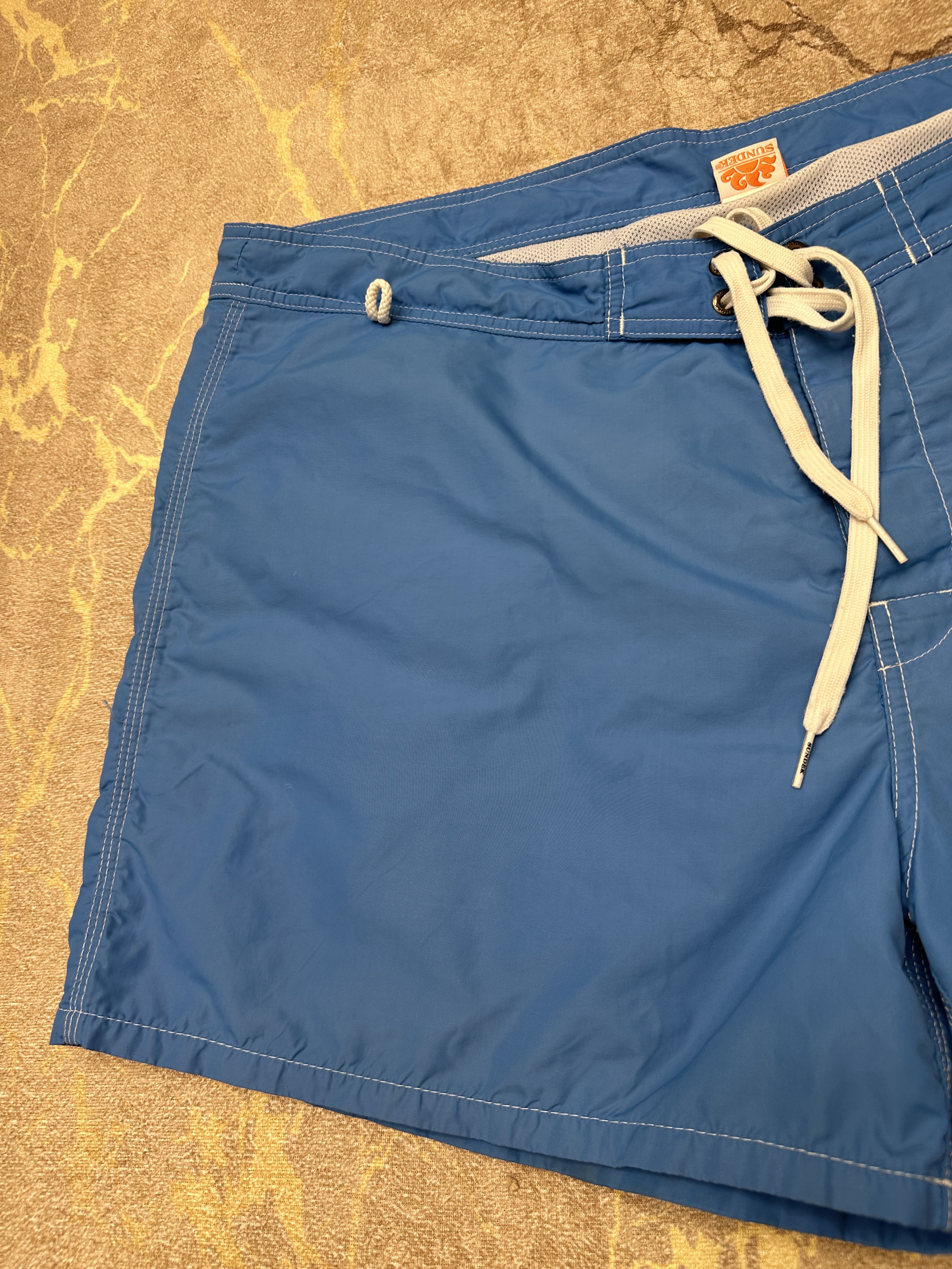 Sundek Sundek 40 Board Shorts Beach Trunks Bath Suit Size 40 XL 2XL Size US 40 / EU 56 - 15 Thumbnail