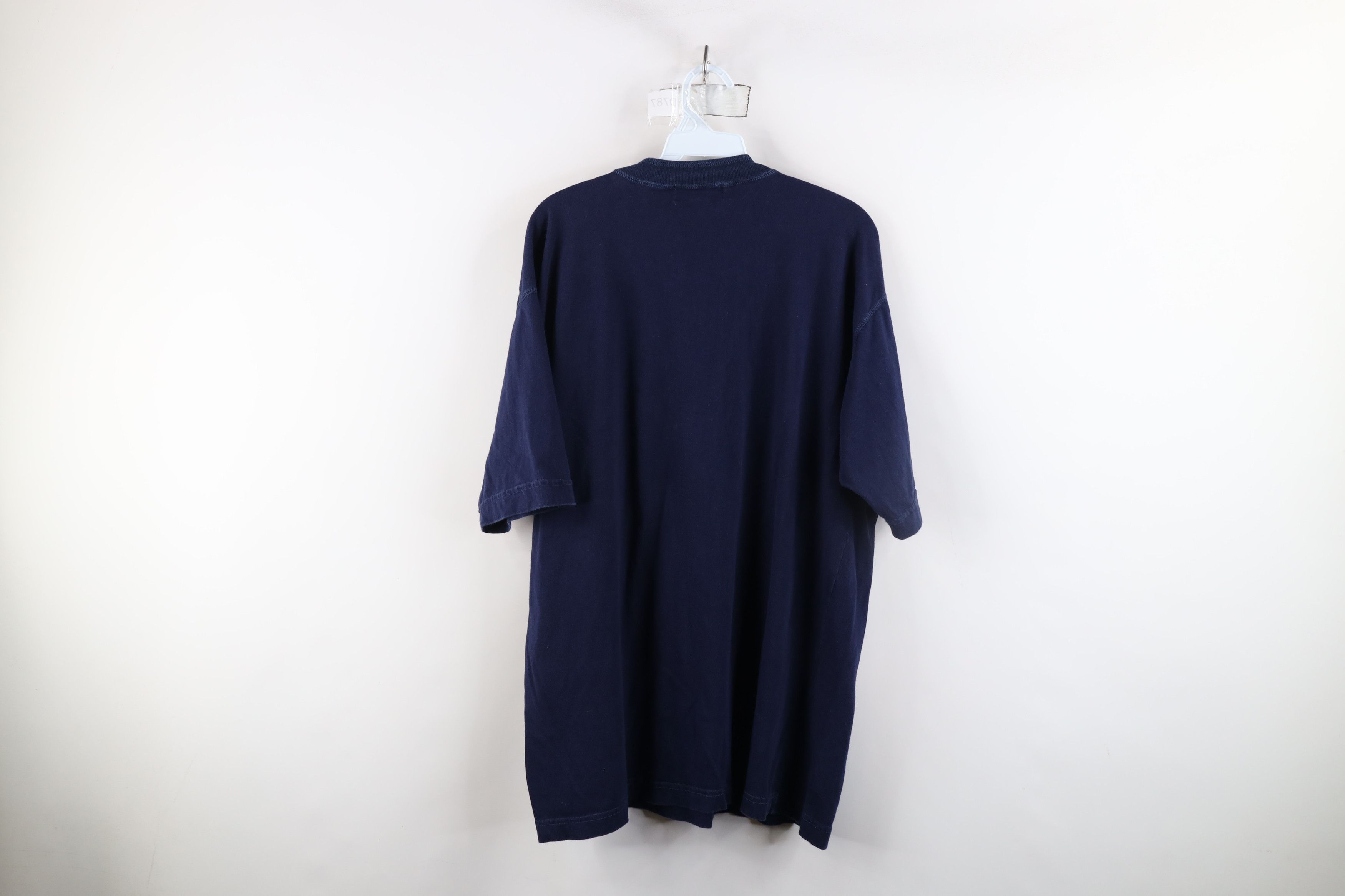 Vintage Vintage 90s Streetwear Cotton Short Sleeve Henley T-Shirt Size US L / EU 52-54 / 3 - 8 Thumbnail