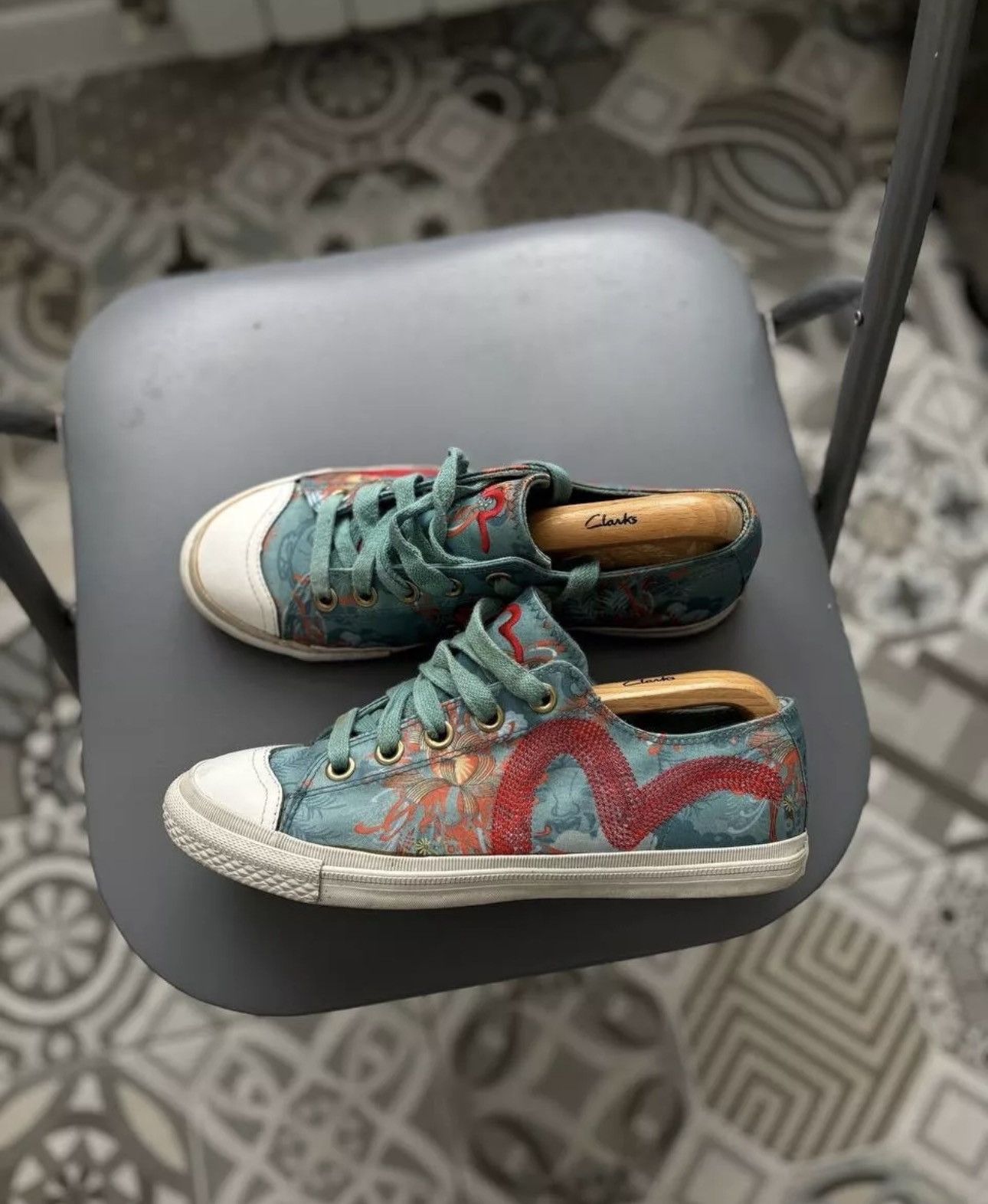 Evisu Evisu Sneakers shoes japanese brand vintage women Size US 10.5 / IT 40.5 - 3 Thumbnail