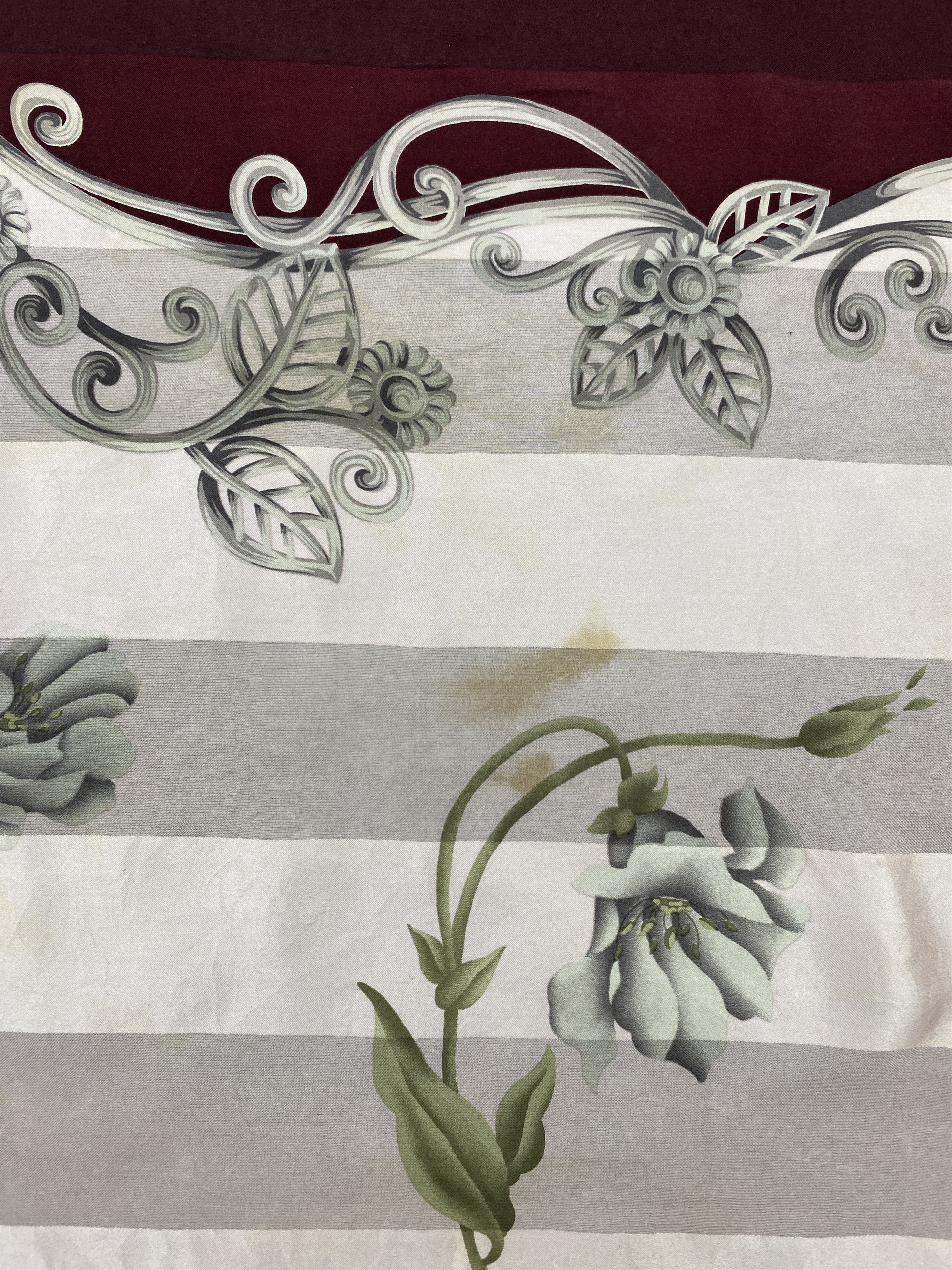 Designer × Pierre Balmain Pierre Balmain Silk Scarf / Muffler / Wrap / Scarves SN0002 Size ONE SIZE - 4 Thumbnail