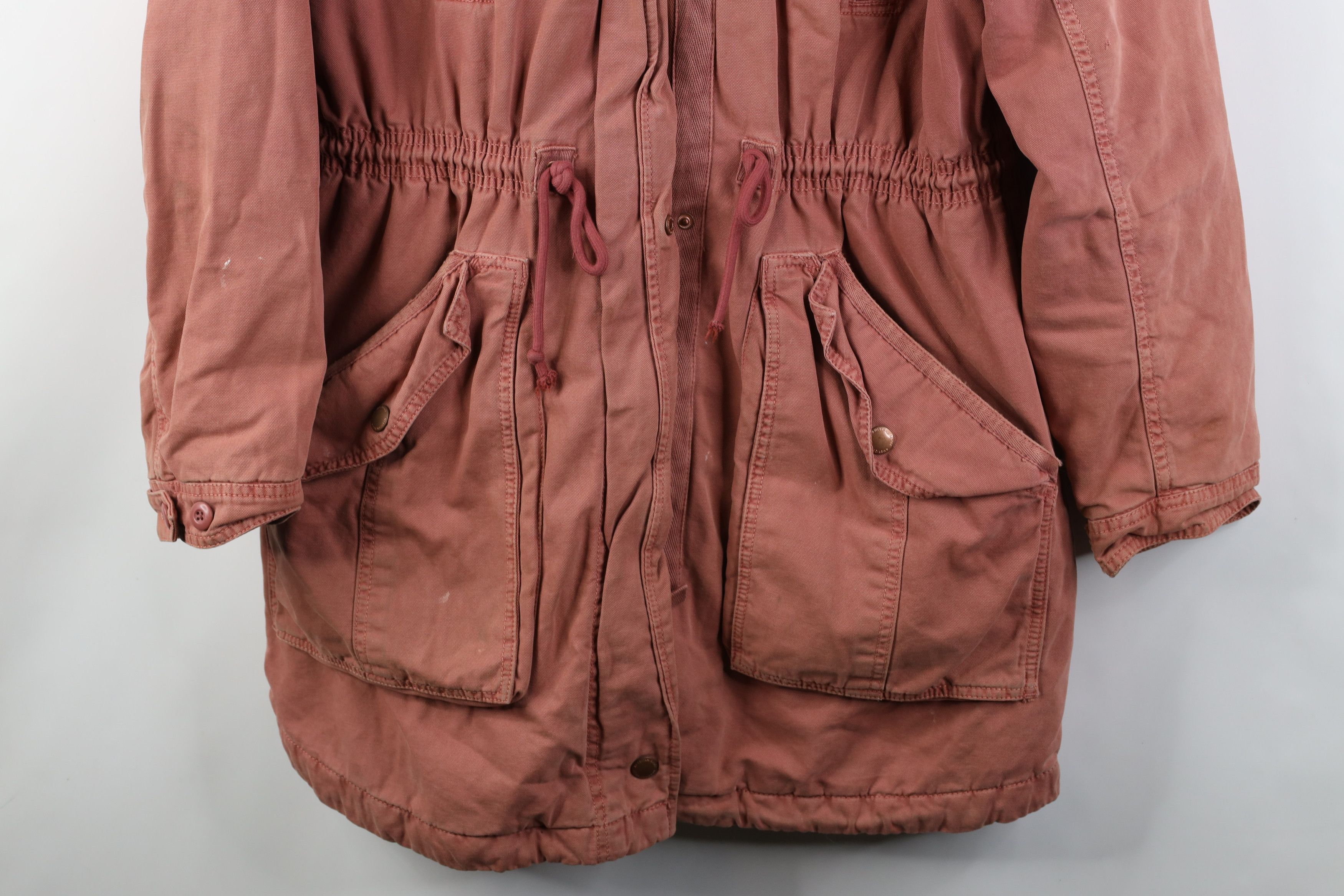 American Eagle Outfitters Vintage Y2K American Eagle Outfitters Military Field Jacket Size L / US 10 / IT 46 - 3 Thumbnail