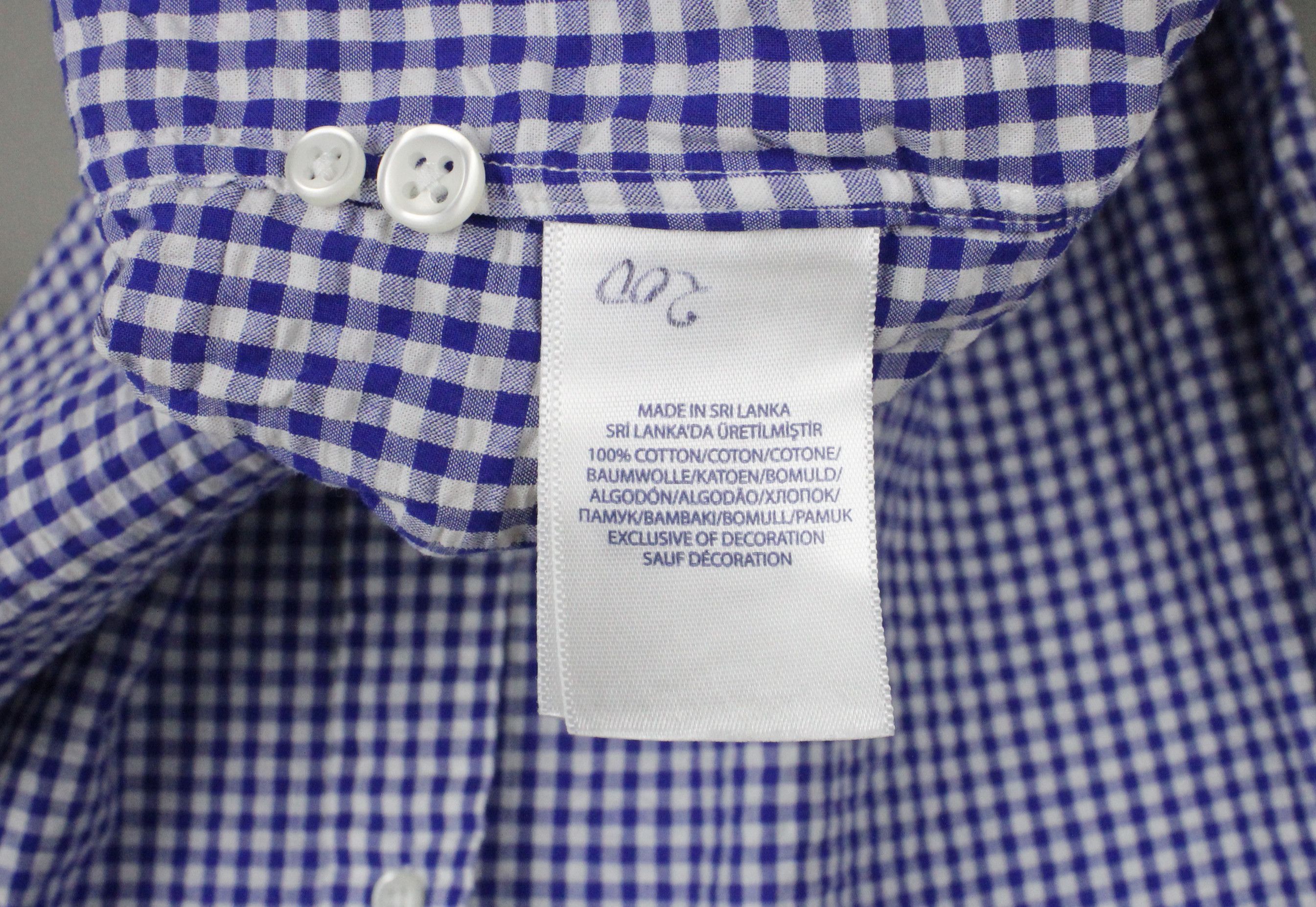 Polo Ralph Lauren × Ralph Lauren Polo Ralph Lauren Flannel Check S/S Oxford Shirt Size US M / EU 48-50 / 2 - 4 Thumbnail
