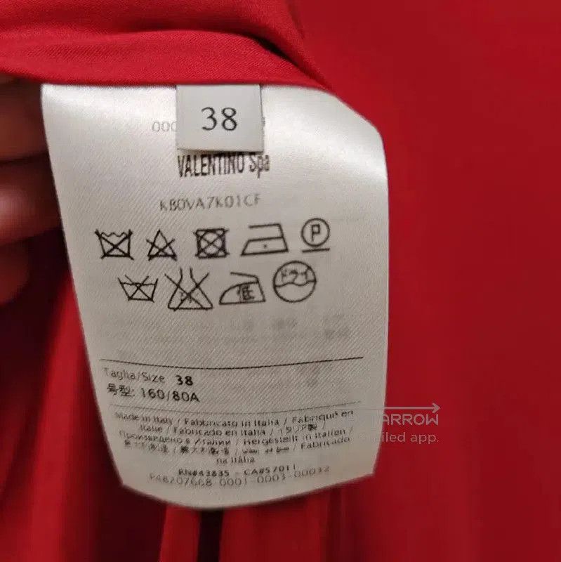 Valentino Valentino Red Wool Dress for Women . Size S / US 4 / IT 40 - 6 Thumbnail
