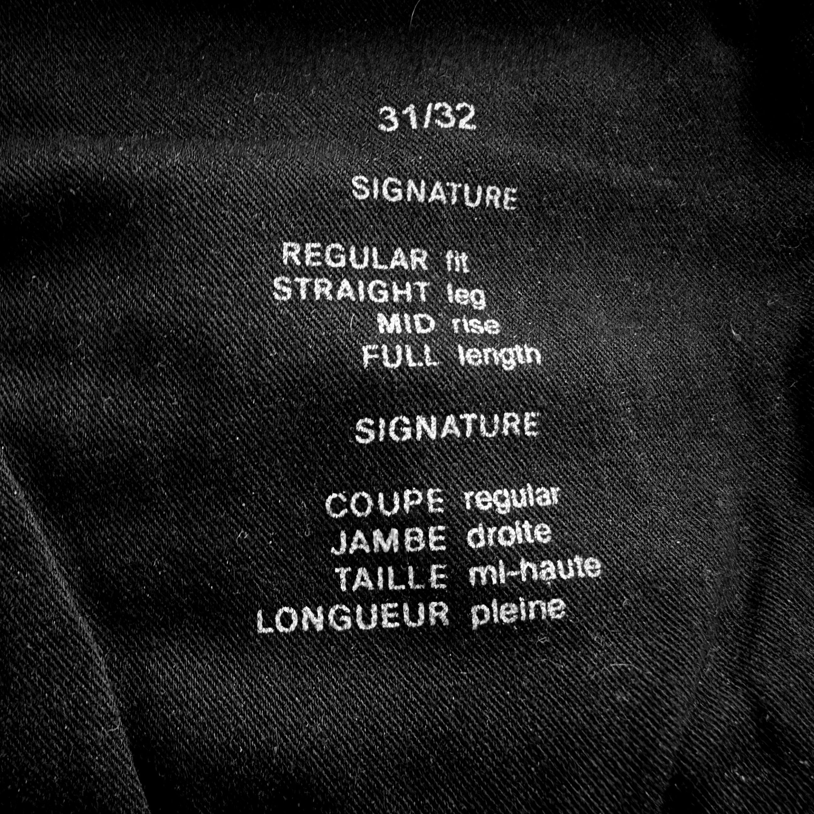 Cos Black Coated Jeans Size US 31 - 3 Thumbnail