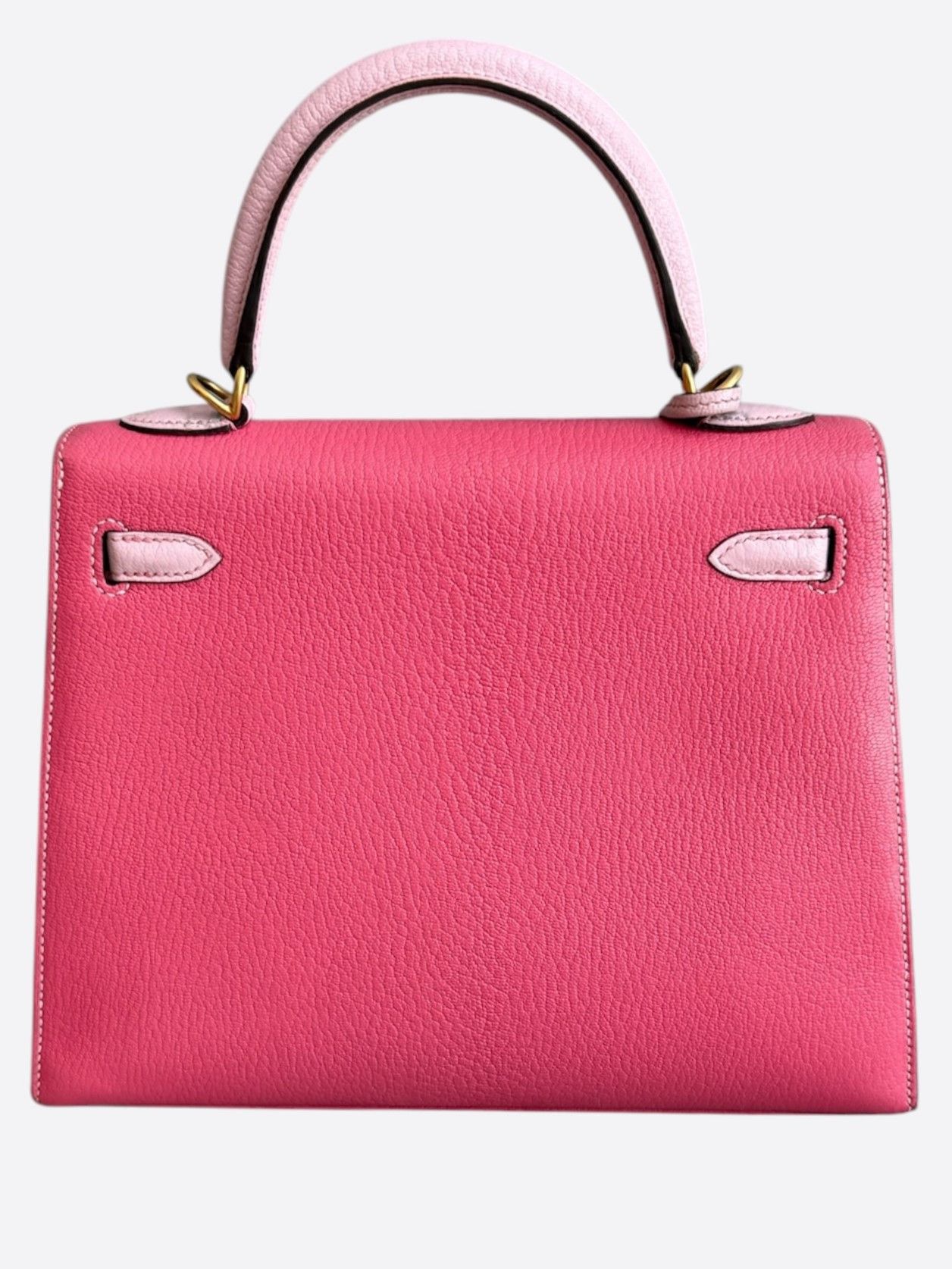 Hermes Bubble Gum & Barbie Pink Epsom & Gold Hardware Kelly 25 Size ONE SIZE - 3 Thumbnail