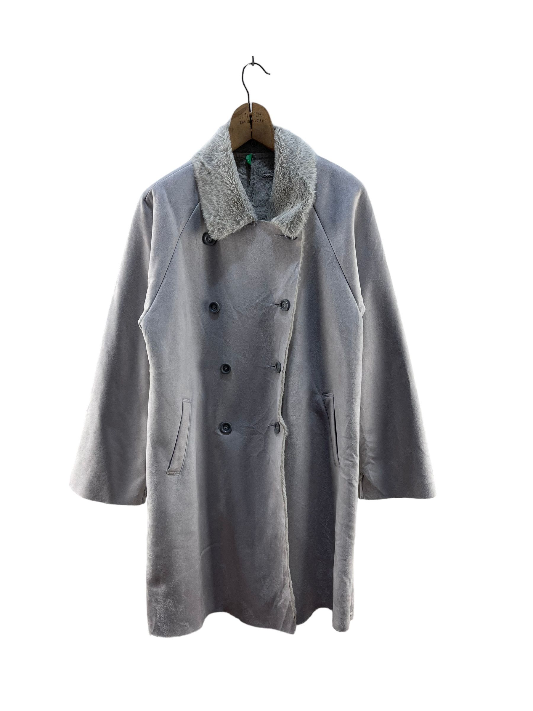 United Colors Of Benetton United Colour Of Benetton Faux Fur Jacket Size US S / EU 44-46 / 1 - 1 Thumbnail