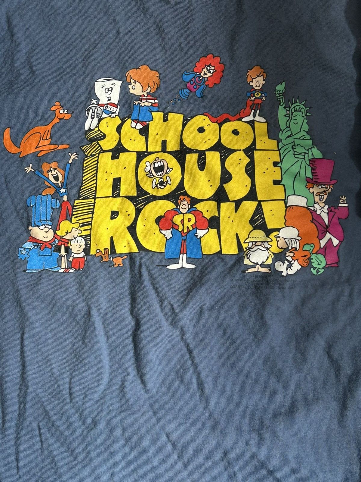 Other 90’S SCHOOL HOUSE ROCK TEE Size US XL / EU 56 / 4 - 2 Thumbnail