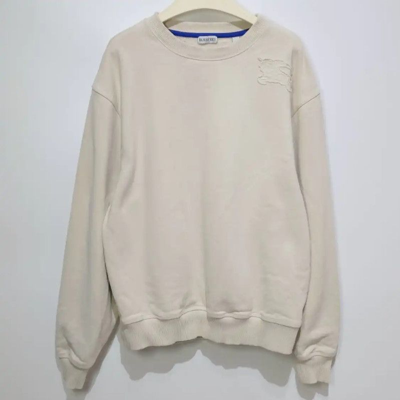 Burberry Burberry Beige Cotton Women's Sweatshirt Size M / US 6-8 / IT 42-44 - 1 Thumbnail