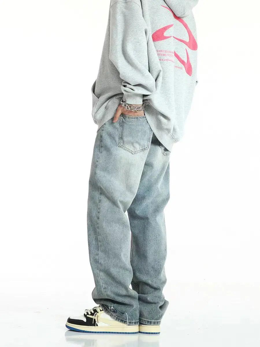 Japanese Brand × Jean High street ripped classic casual jeans Size US 34 / EU 50 - 2 Thumbnail