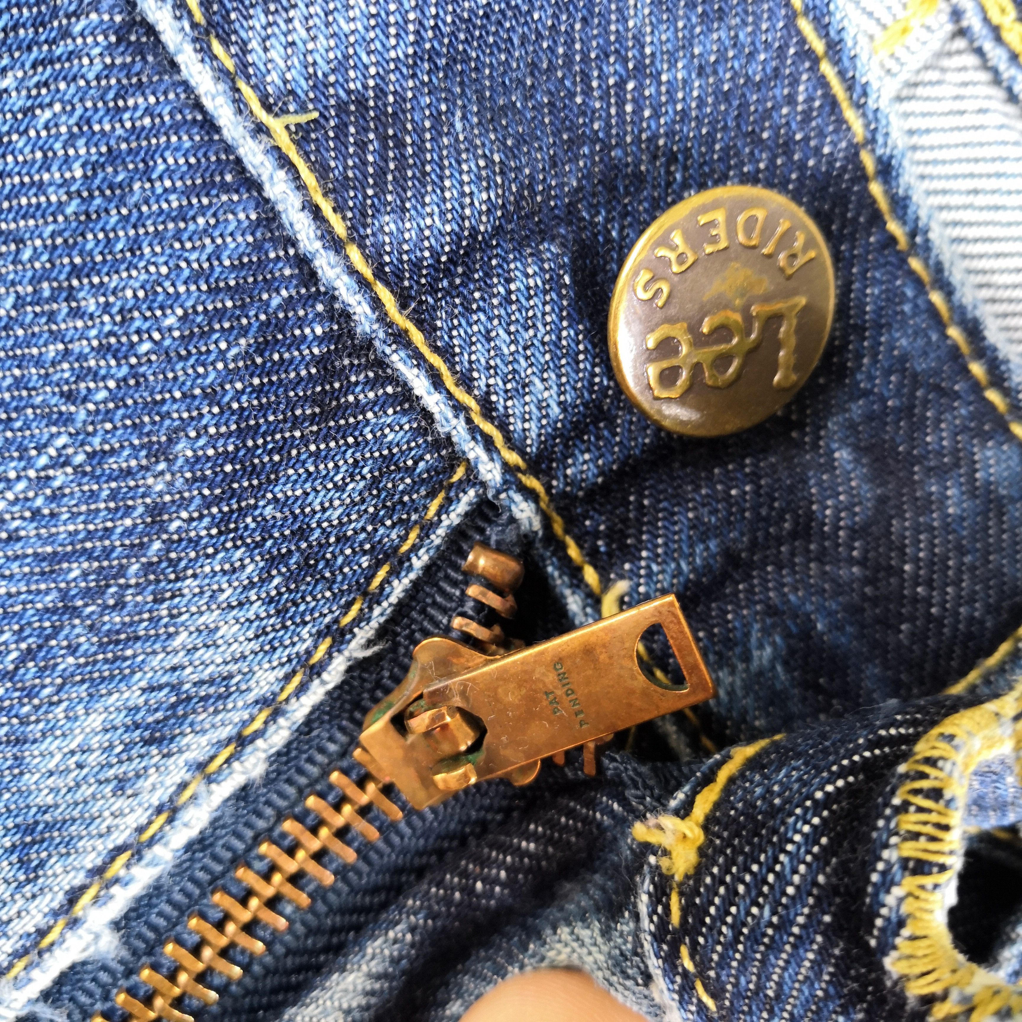Lee Vintage 70's Lee Jeans Scovill Gripper Zipper Denim Pants Size 28" / US 6 / IT 42 - 6 Thumbnail