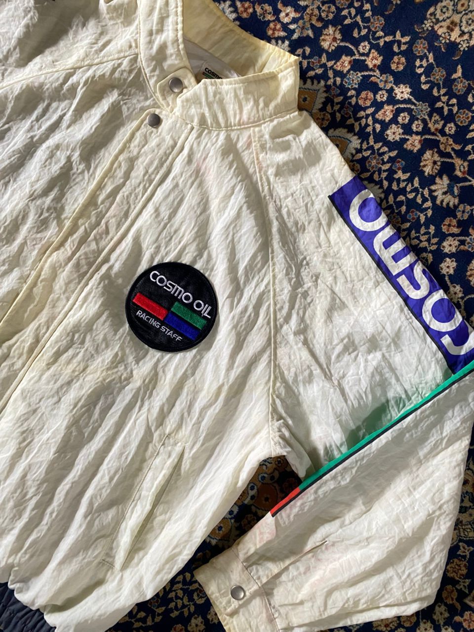 Other VINTAGE 🔥 COSMO OIL RACING STAFF JACKET Size US M / EU 48-50 / 2 - 3 Thumbnail