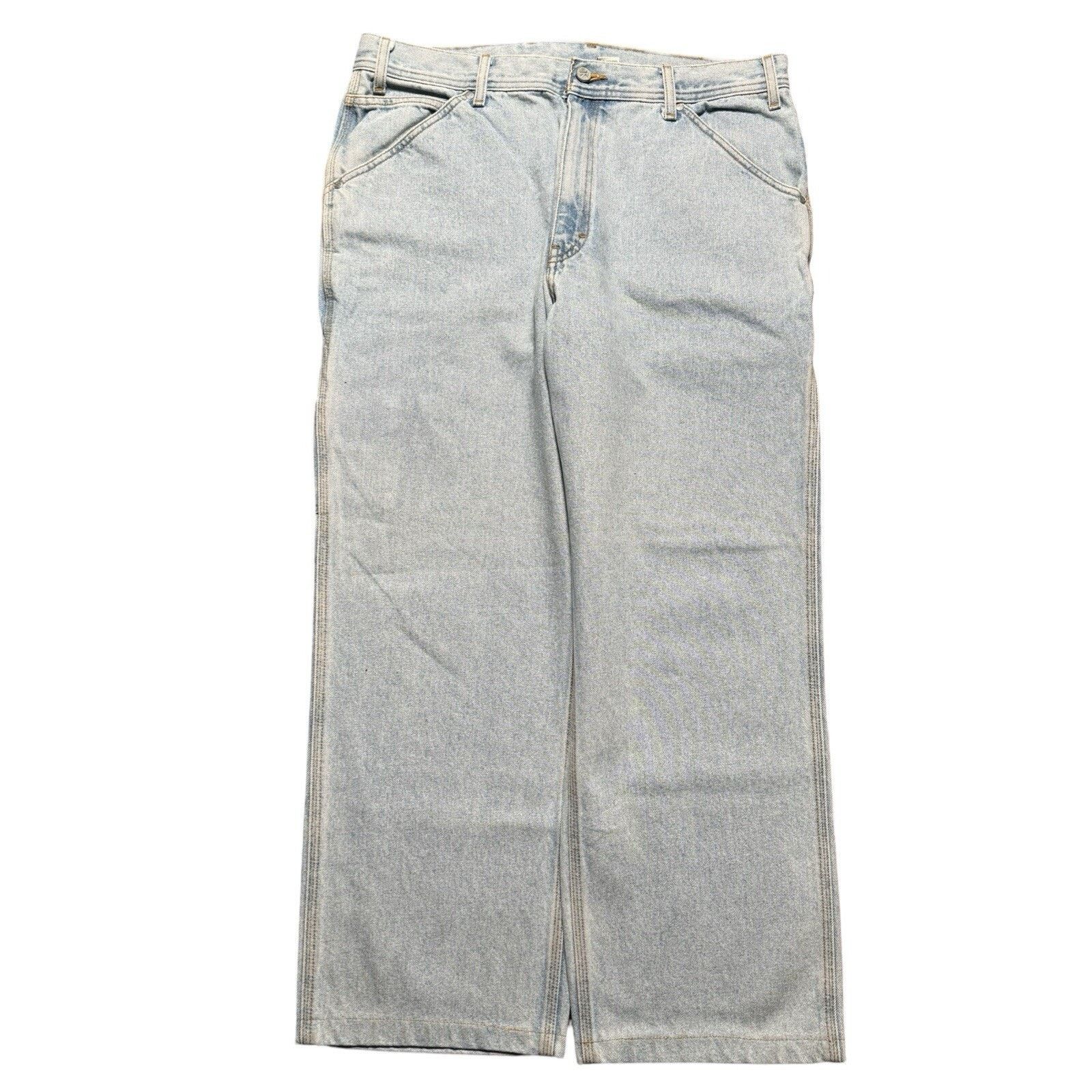 Calvin Klein Vintage Y2K Calvin Klein Light Wah Carpenter Jeans Size US 36 / EU 52 - 3 Thumbnail