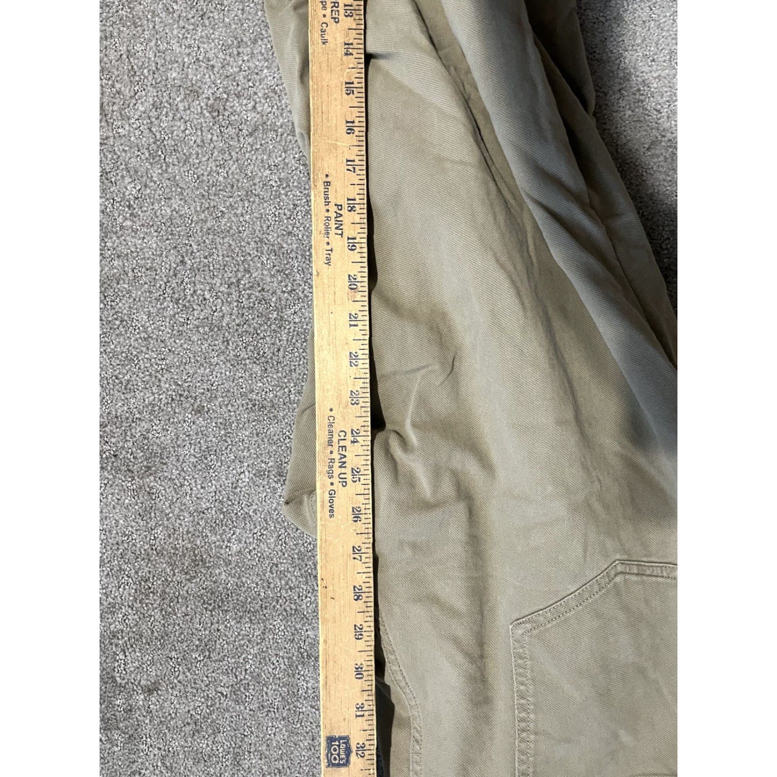 Banana Republic Banana Republic Aiden Pant Beige Brown Cotton Men's Size 38x26 Hemmed Wool Flat Front Regular Dress Pants Mens Size US 38 / EU 54 - 6 Thumbnail