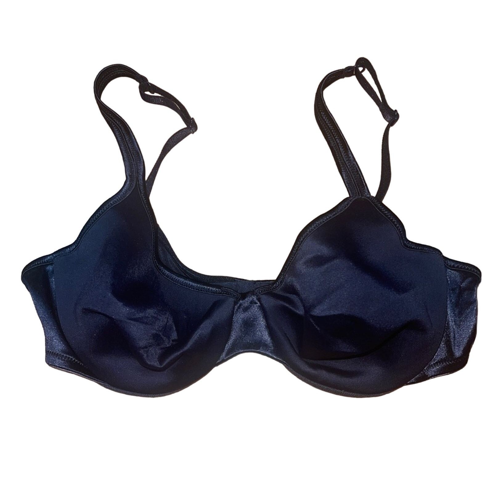Victoria's Secret VICTORIA'S SECRET Black Lightly Lined Push-Up Bra Sz 34B Size ONE SIZE - 2 Thumbnail