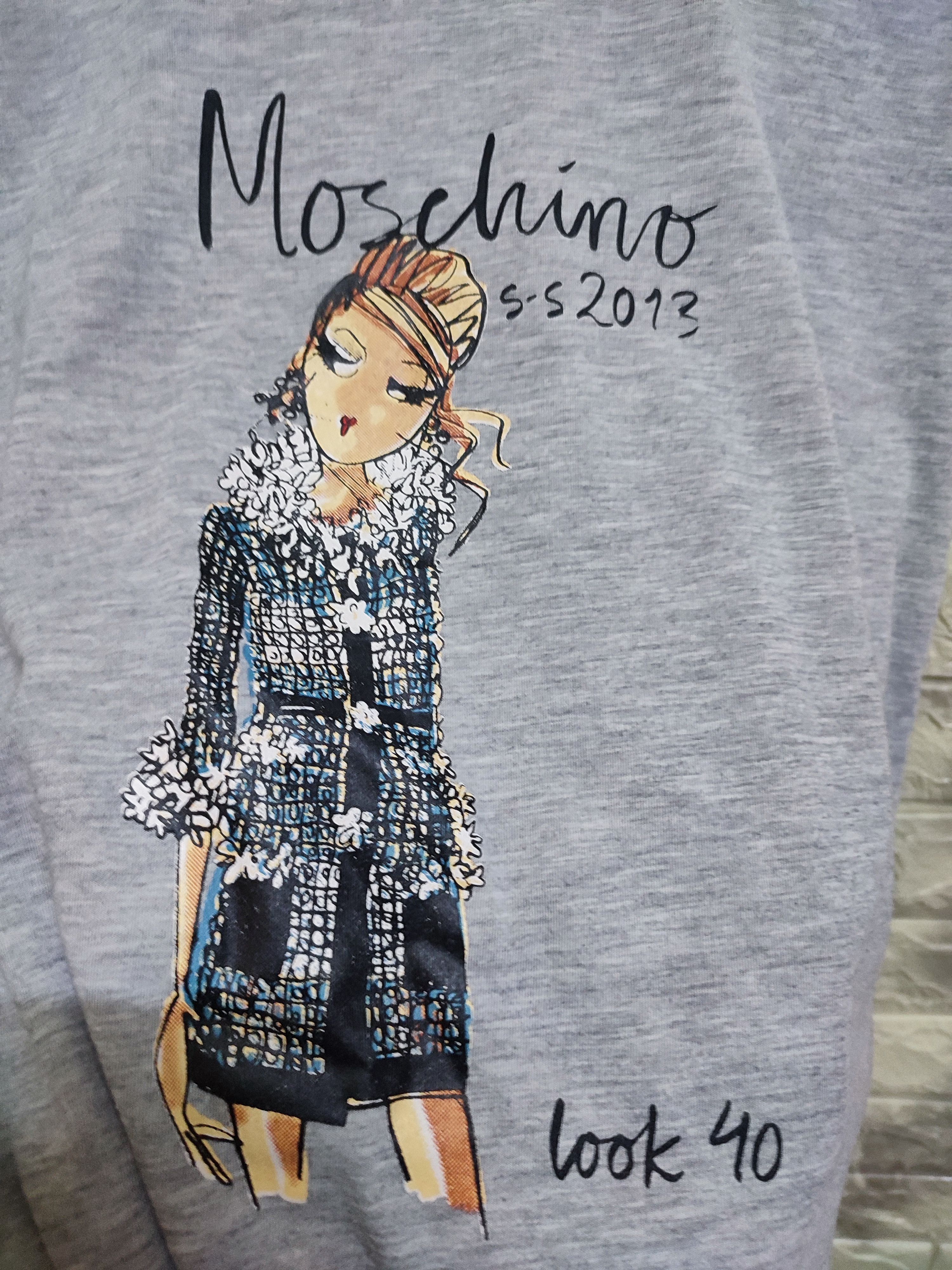 Designer × Moschino vintage Moschino x 25ans 2013 tshirt Size ONE SIZE - 4 Thumbnail