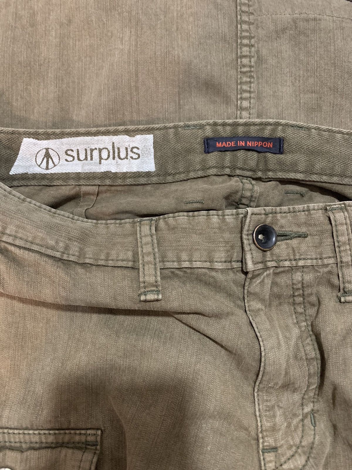 Japanese Brand Surplus Low rise multi pockets bootcut cargo pants Size US 32 / EU 48 - 8 Thumbnail