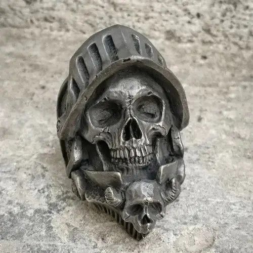 Jewelry Death Knight Skull Ring Size ONE SIZE - 1 Thumbnail