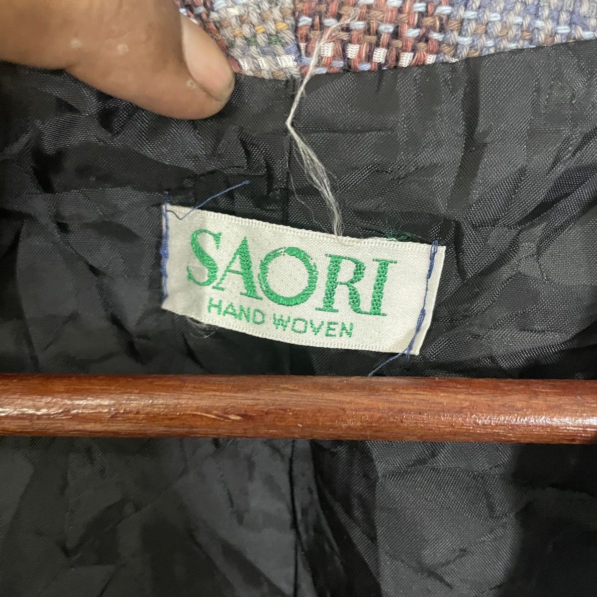 Japanese Brand Vintage Saori Patchwork Motive Coat Jacket Size US M / EU 48-50 / 2 - 5 Thumbnail