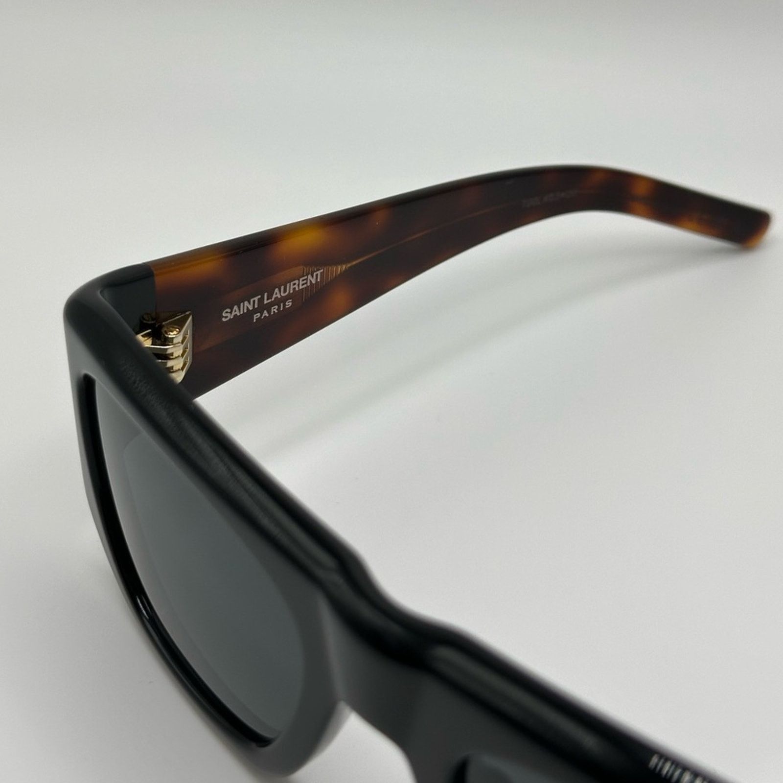 Yves Saint Laurent NEW SAINT LAURENT SUNGLASSES SL740 004 Black Havana Women Size ONE SIZE - 5 Thumbnail