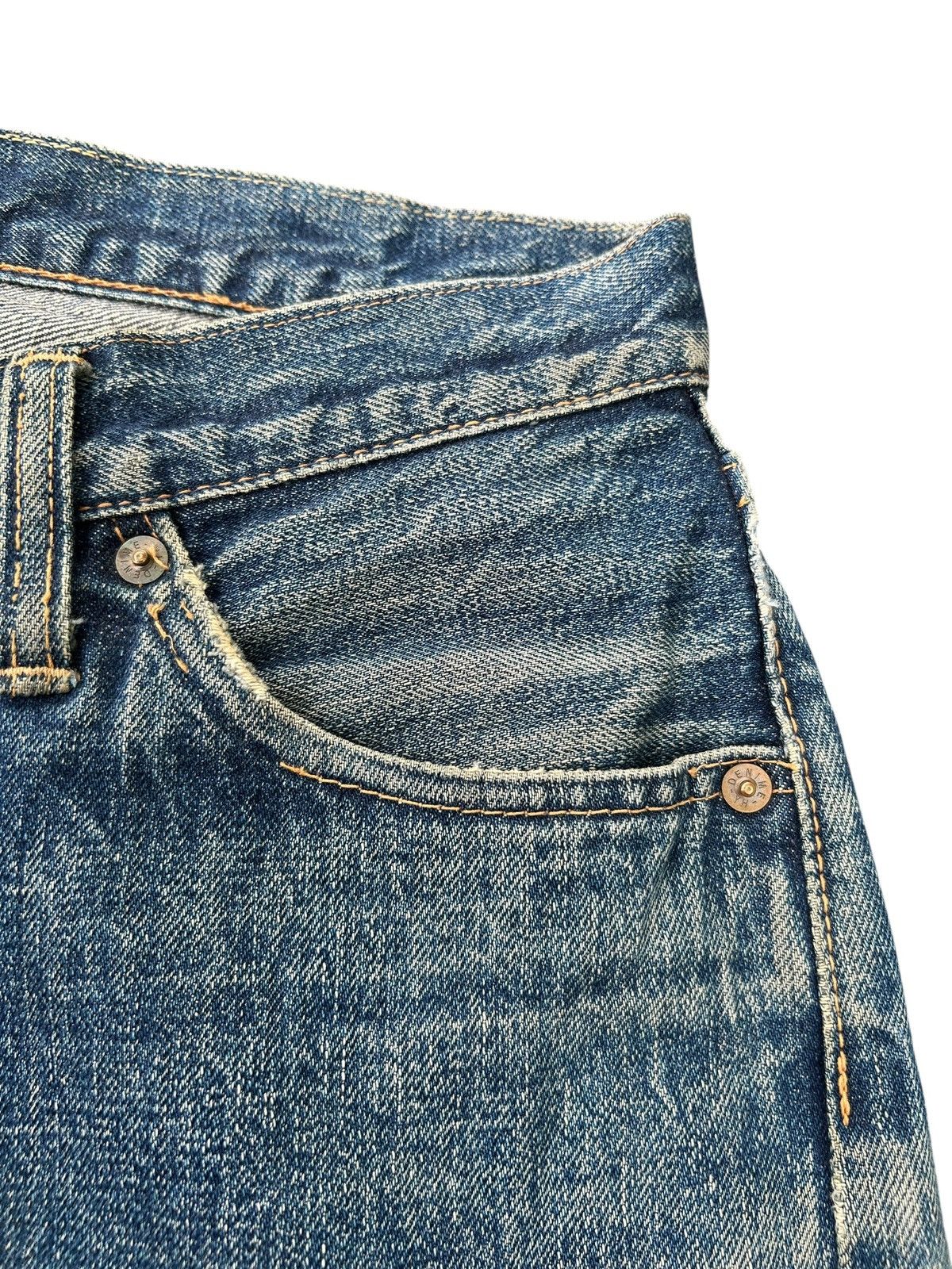 Kapital Thrashed Vintage Denime Selvedge Denim Jeans Size US 29 - 7 Thumbnail