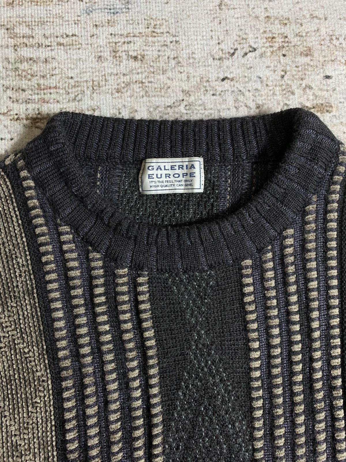 Beauty Beast × Issey Miyake × Vintage 2000s Galeria europa knit sweaters Size US M / EU 48-50 / 2 - 3 Thumbnail
