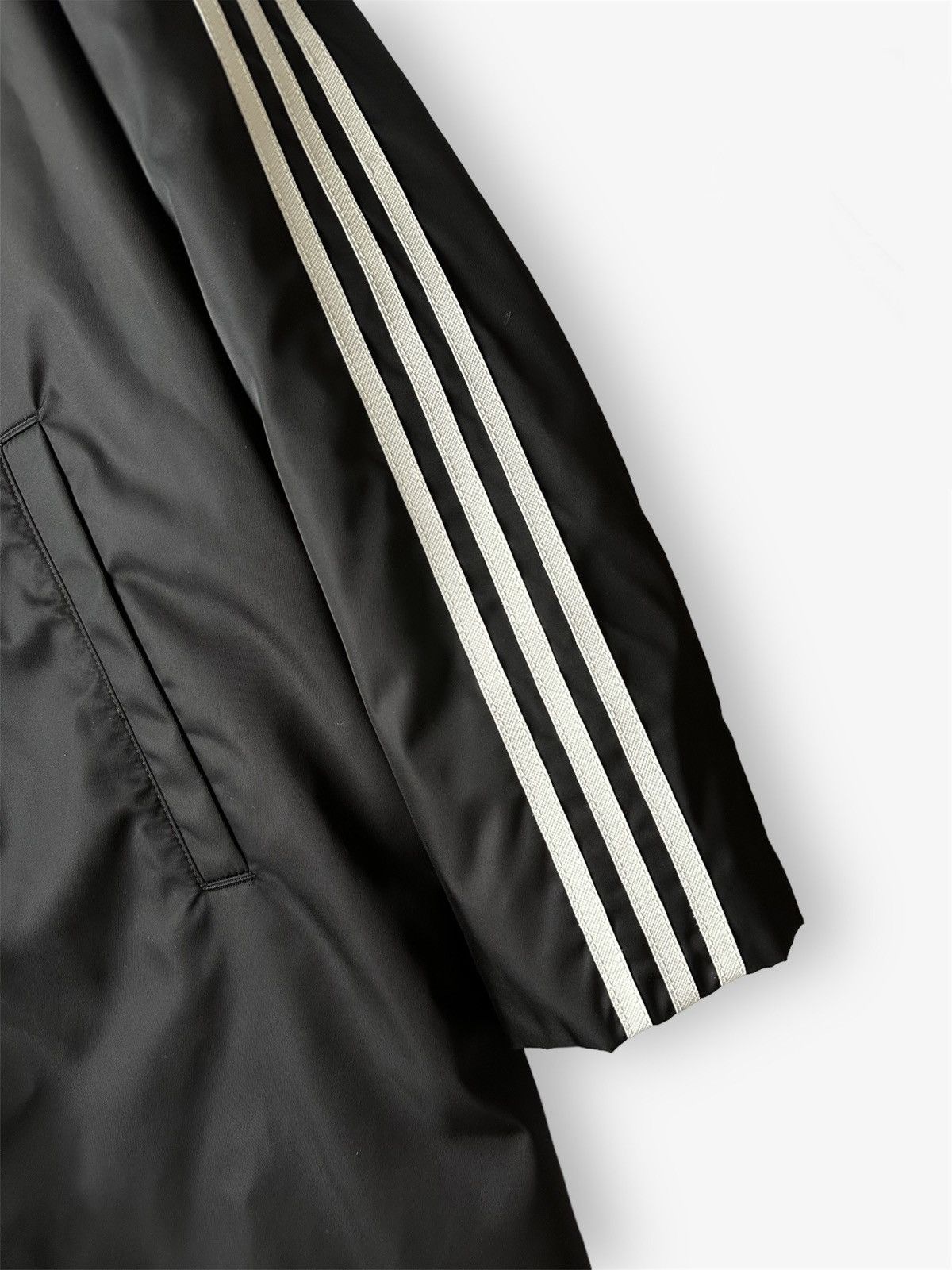Adidas × Prada ❗️NEW❗️ Prada x adidas Re-Nylon Track Coat - Black Size US L / EU 52-54 / 3 - 6 Thumbnail