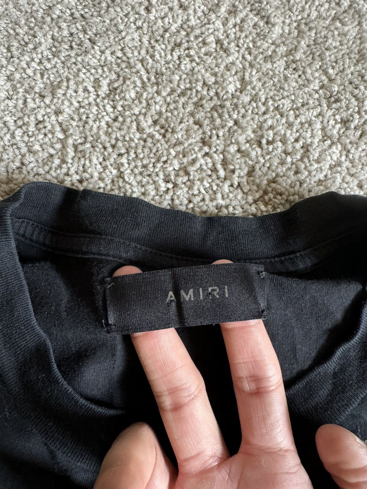 Amiri Amiri Rum Label T-Shirt 2022 Size Medium Size US M / EU 48-50 / 2 - 6 Thumbnail