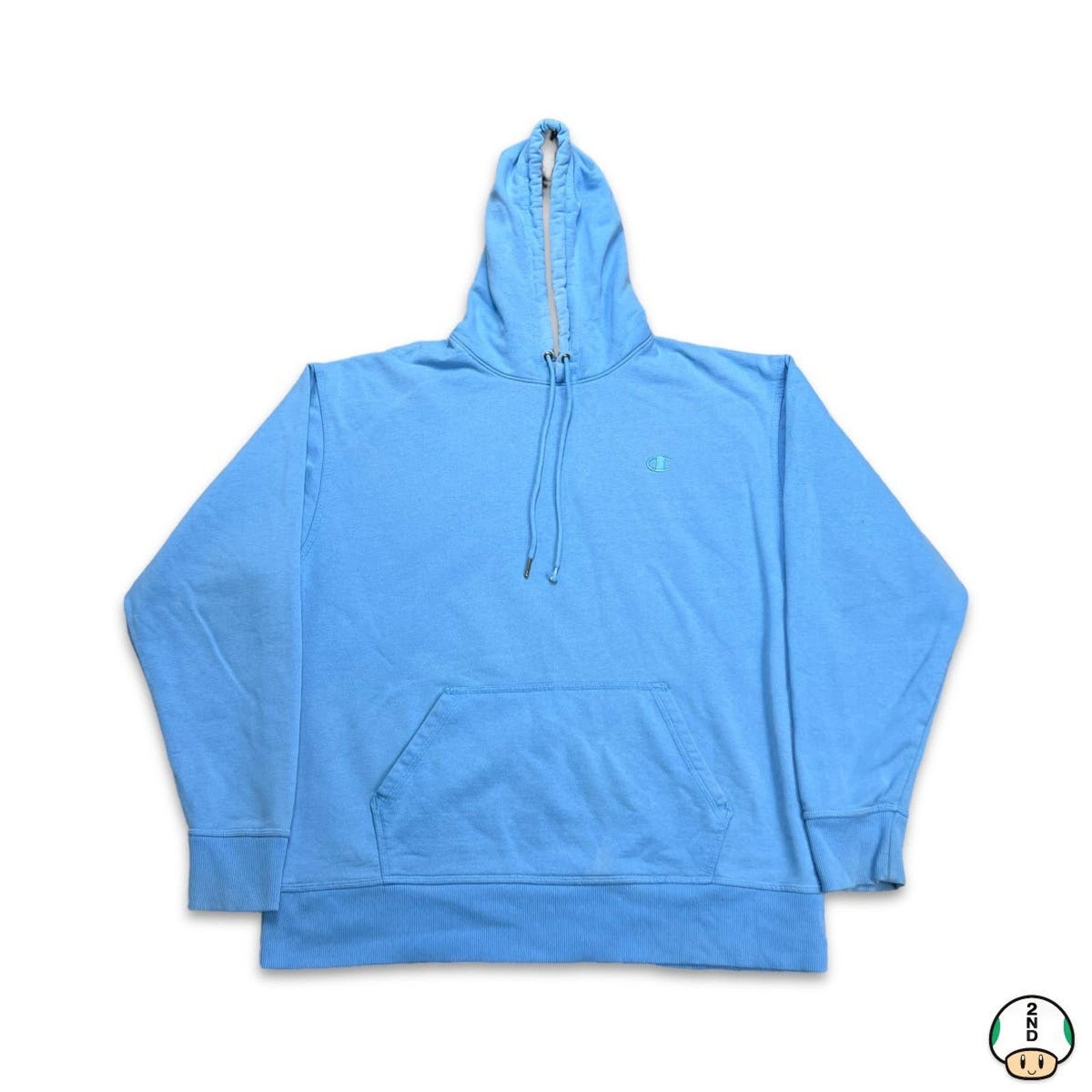 Champion × Vintage Champion Hoodie XL Authentic Athleticwear C Logo Pullover Size US XL / EU 56 / 4 - 1 Thumbnail