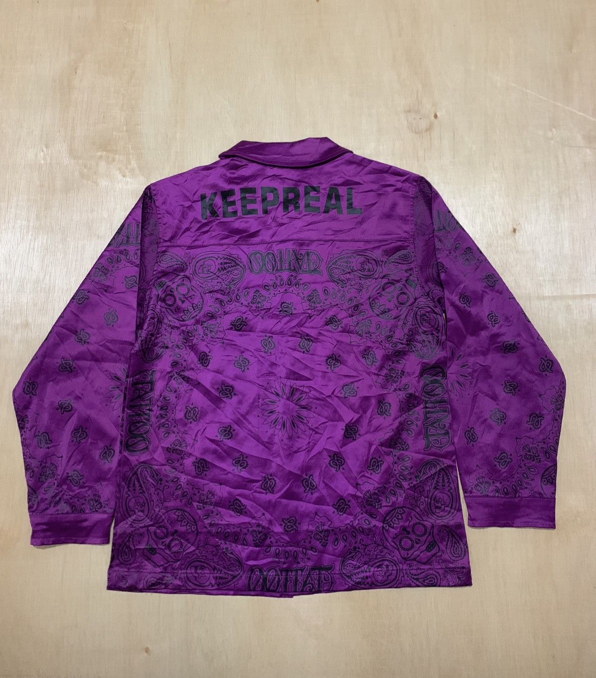 20471120 × Beauty Beast × Japanese Brand Y2k Wild Hiphop bandana shirt Kapital style Size US M / EU 48-50 / 2 - 1 Thumbnail