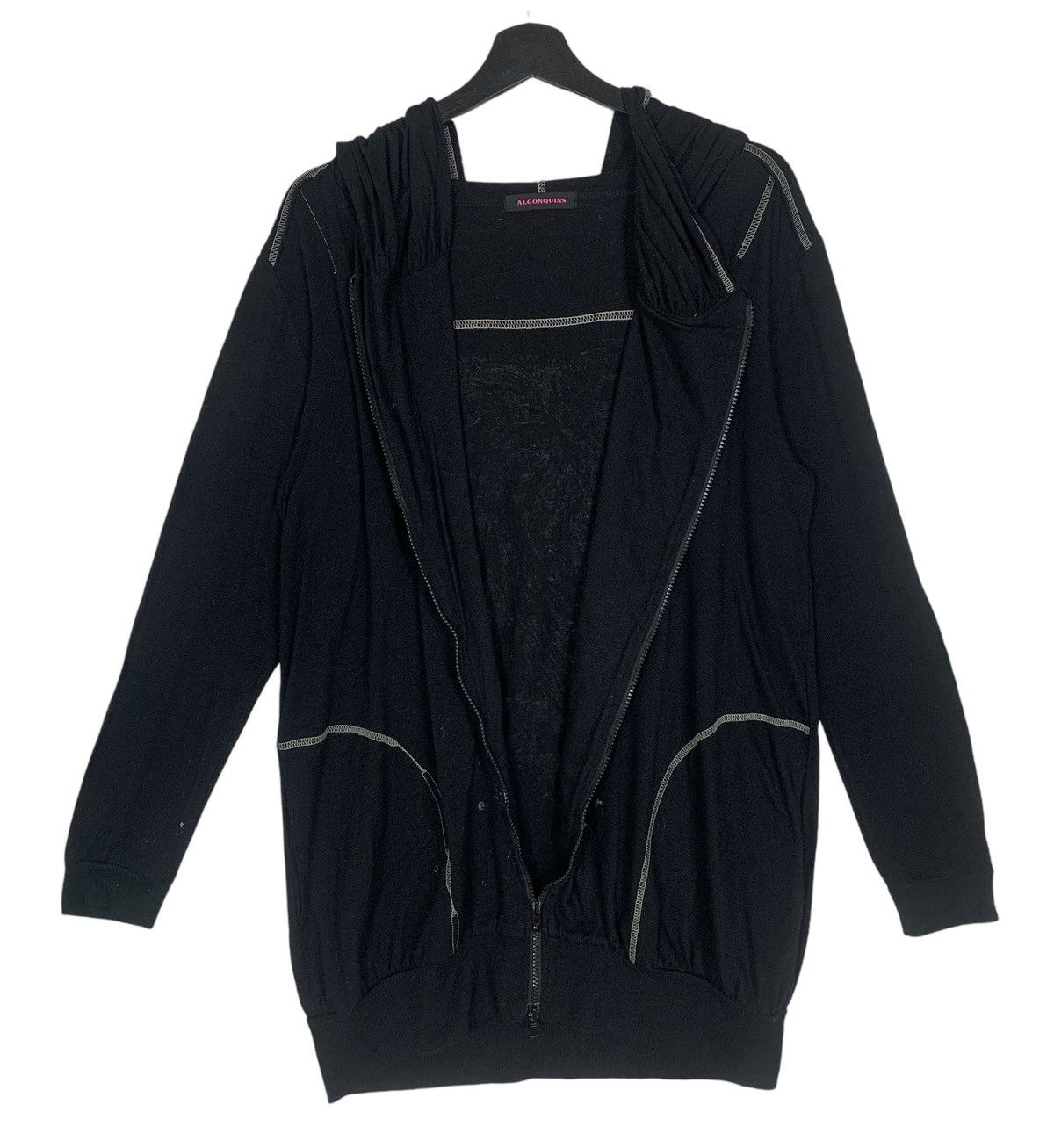 Japanese Brand Algonquins Clothing Streetwear Spell out Hoodie Jacket Size M / US 6-8 / IT 42-44 - 2 Thumbnail