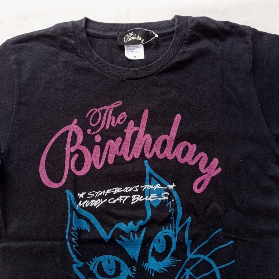 Band Tees × Destroy Lonely × Japanese Brand the birthday Japan garagerock muddy cat blues tour tshirt Size US M / EU 48-50 / 2 - 2 Thumbnail