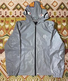 Bape 3m reflective shark on sale jacket